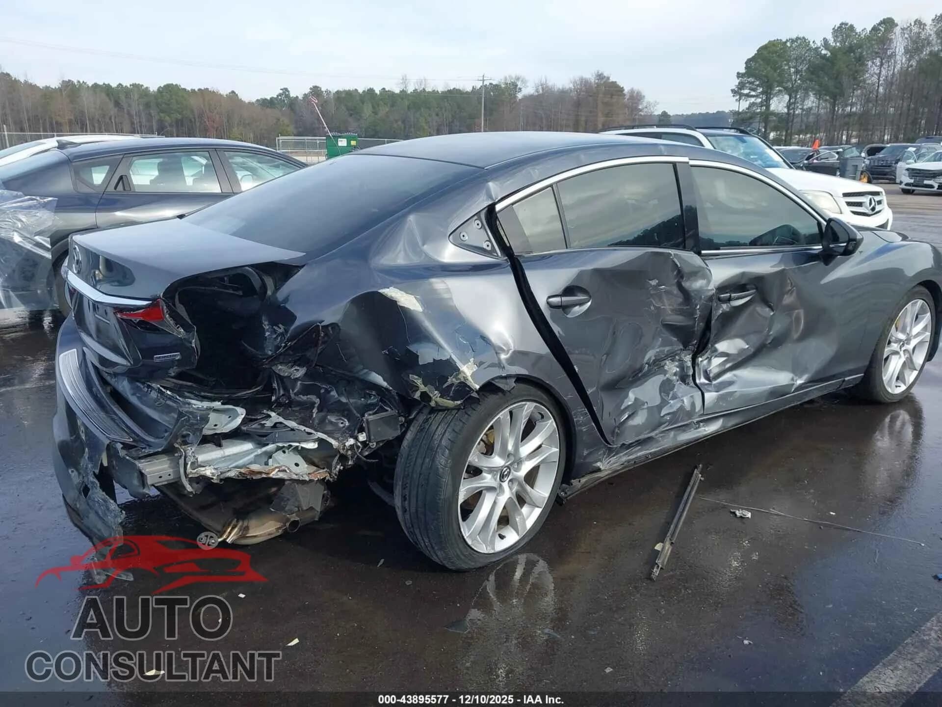 2016 MAZDA MAZDA6 Damaged VIN JM1GJ1V53G1466483 – engine bay 2016 MAZDA MAZDA6 Damaged VIN JM1GJ1V53G1466483 – engine bay