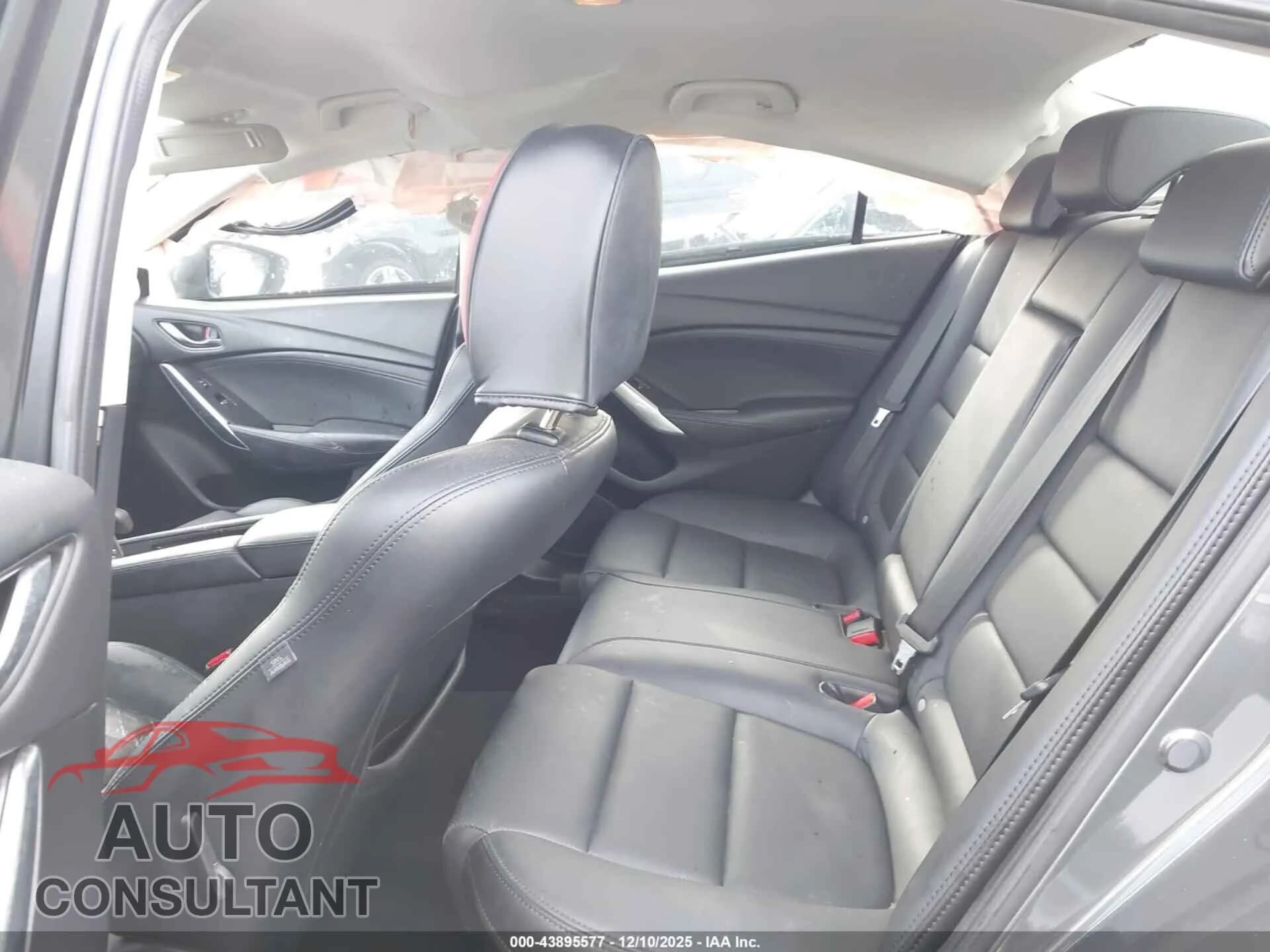 2016 MAZDA MAZDA6 Damaged VIN JM1GJ1V53G1466483 – undercarriage 2016 MAZDA MAZDA6 Damaged VIN JM1GJ1V53G1466483 – undercarriage