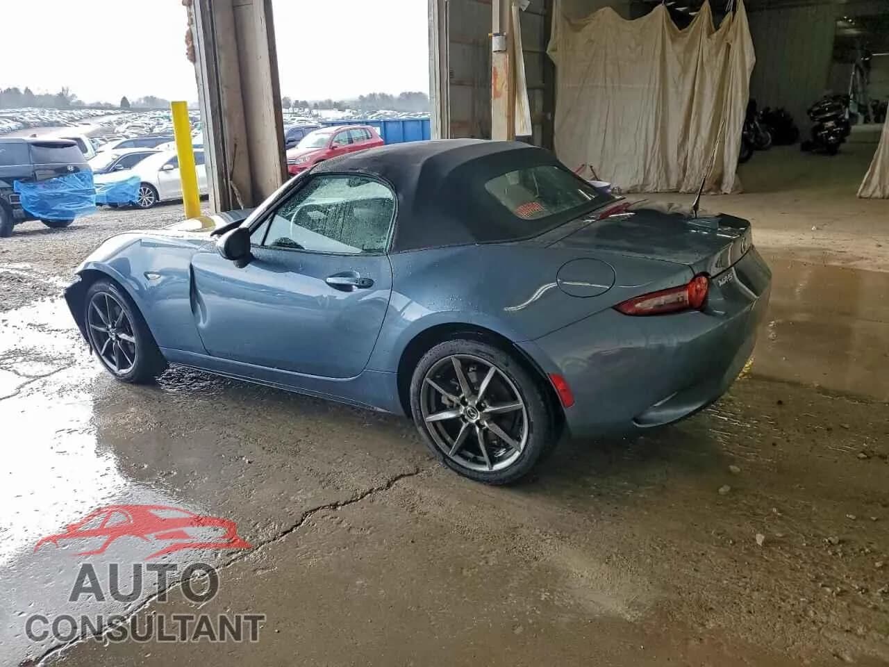 2017 MAZDA MX5 Damaged VIN JM1NDAD70H0123705 – rear exterior 2017 MAZDA MX5 Damaged VIN JM1NDAD70H0123705 – rear exterior