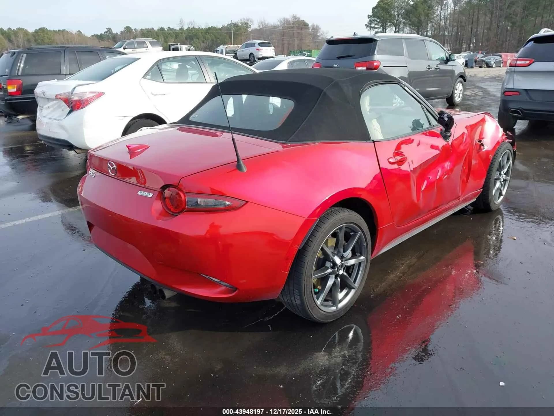 2016 MAZDA MX-5 MIATA Damaged VIN JM1NDAD77G0100856 – dashboard 2016 MAZDA MX-5 MIATA Damaged VIN JM1NDAD77G0100856 – dashboard