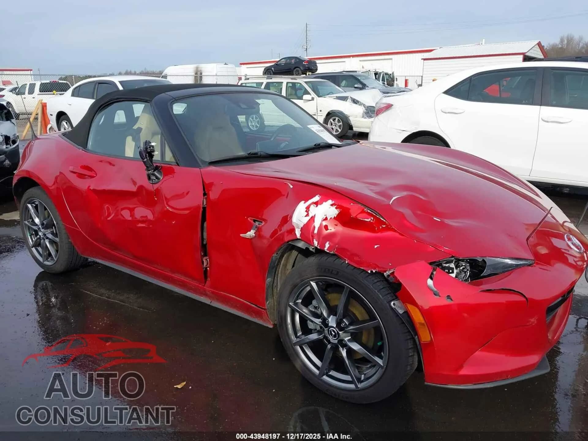 2016 MAZDA MX-5 MIATA Damaged VIN JM1NDAD77G0100856 – engine bay 2016 MAZDA MX-5 MIATA Damaged VIN JM1NDAD77G0100856 – engine bay