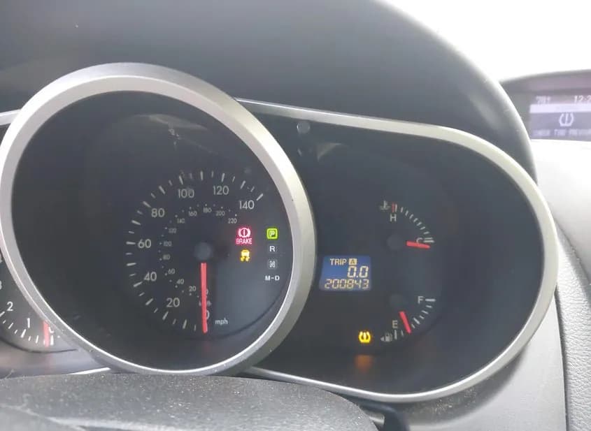 2011 MAZDA CX-7 Used VIN JM3ER2A59B0402191 – dashboard 2011 MAZDA CX-7 Used VIN JM3ER2A59B0402191 – dashboard