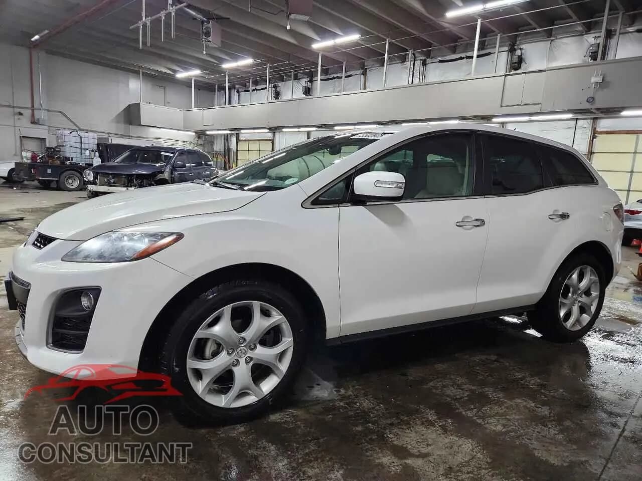 2010 MAZDA CX-7 Damaged VIN JM3ER4W36A0303281 – front exterior 2010 MAZDA CX-7 Damaged VIN JM3ER4W36A0303281 – front exterior