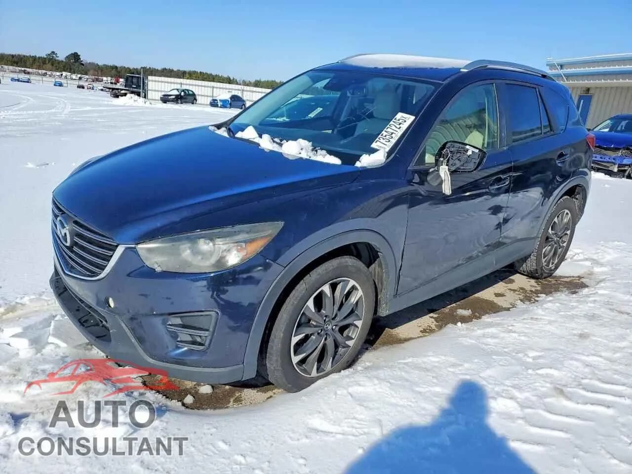 2016 MAZDA CX-5 Damaged VIN JM3KE2DY7G0734920 – front exterior 2016 MAZDA CX-5 Damaged VIN JM3KE2DY7G0734920 – front exterior