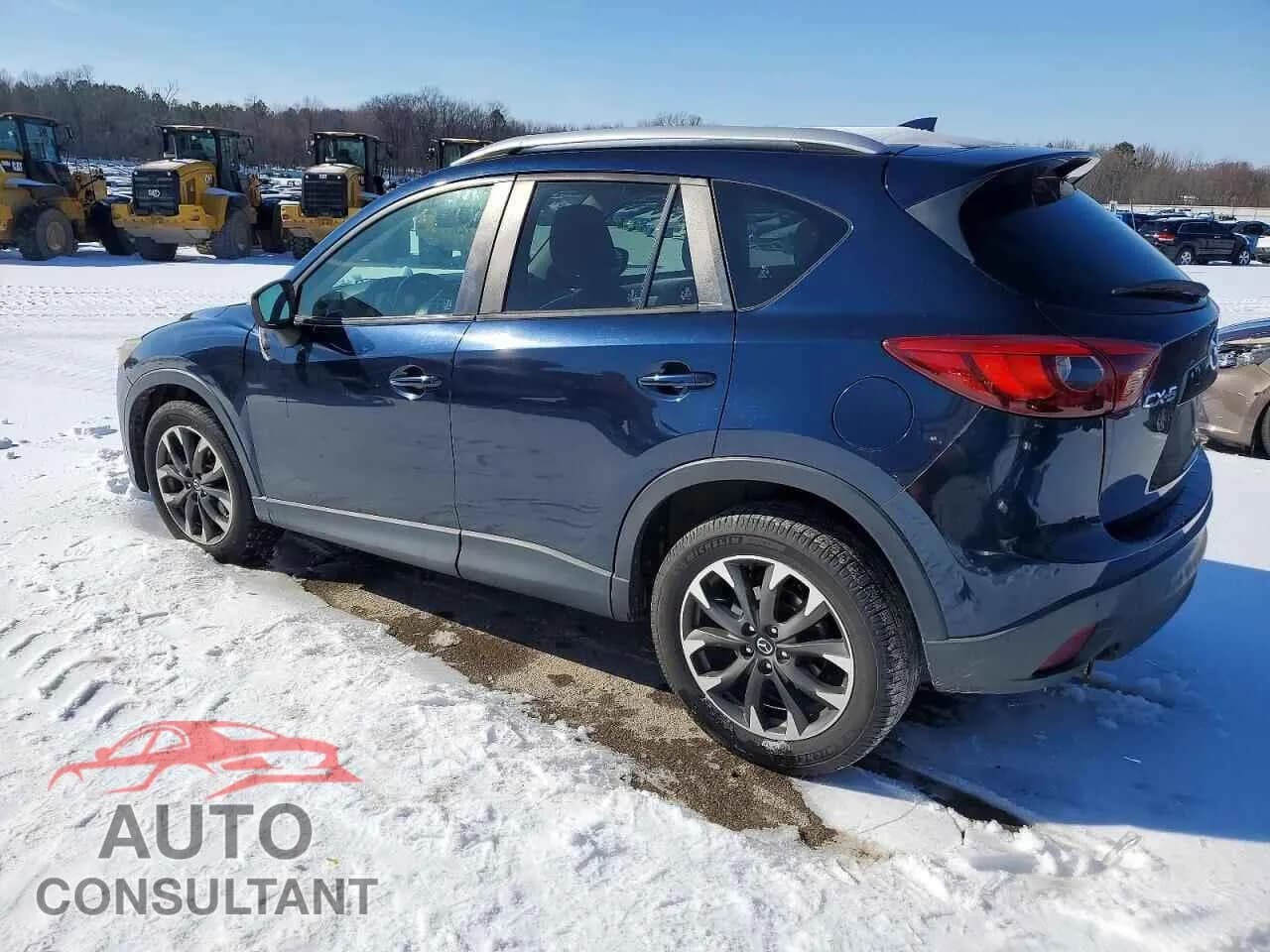 2016 MAZDA CX-5 Damaged VIN JM3KE2DY7G0734920 – rear exterior 2016 MAZDA CX-5 Damaged VIN JM3KE2DY7G0734920 – rear exterior