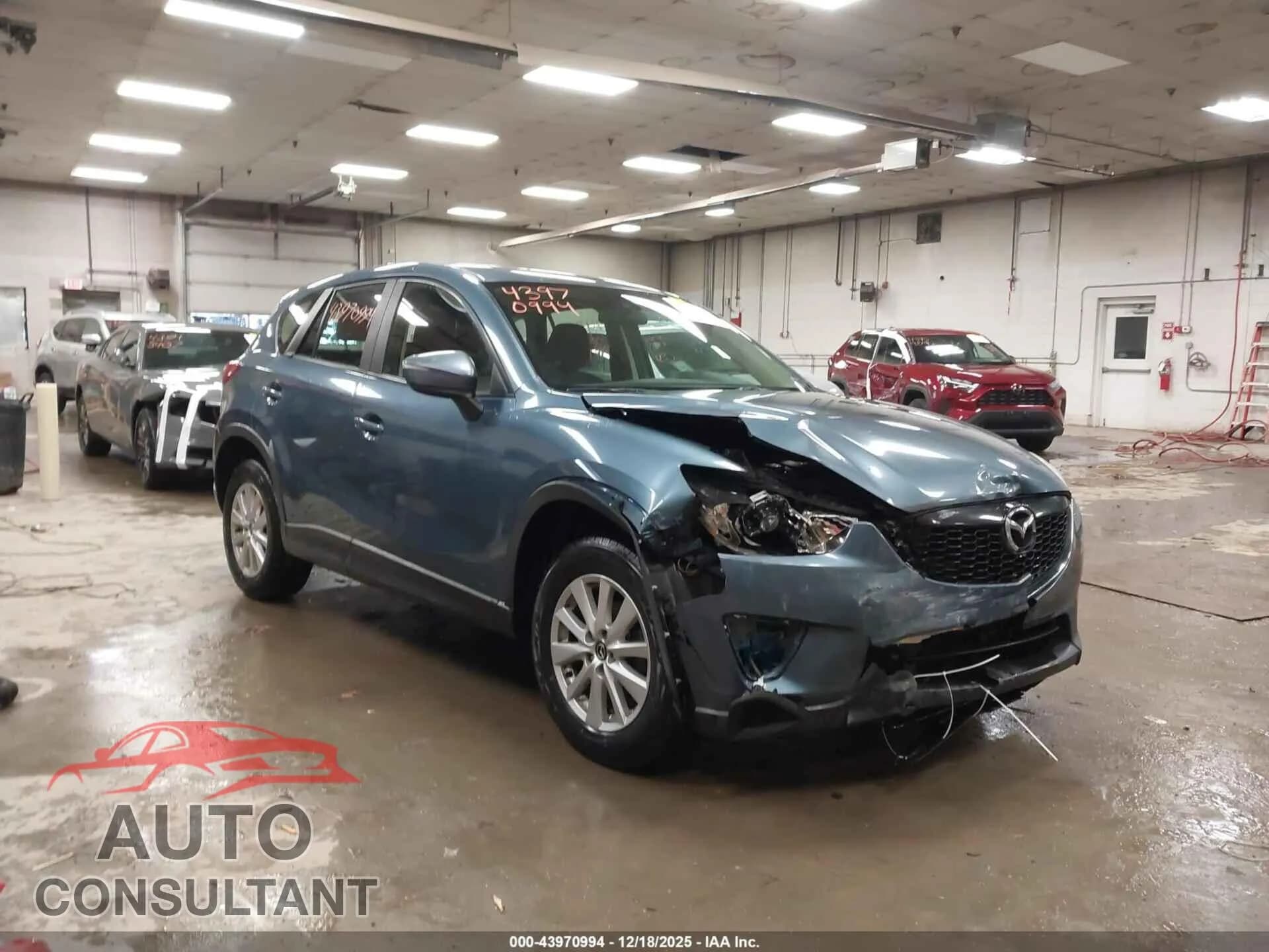 2015 MAZDA CX-5 Damaged VIN JM3KE4BY5F0511417 – front exterior 2015 MAZDA CX-5 Damaged VIN JM3KE4BY5F0511417 – front exterior