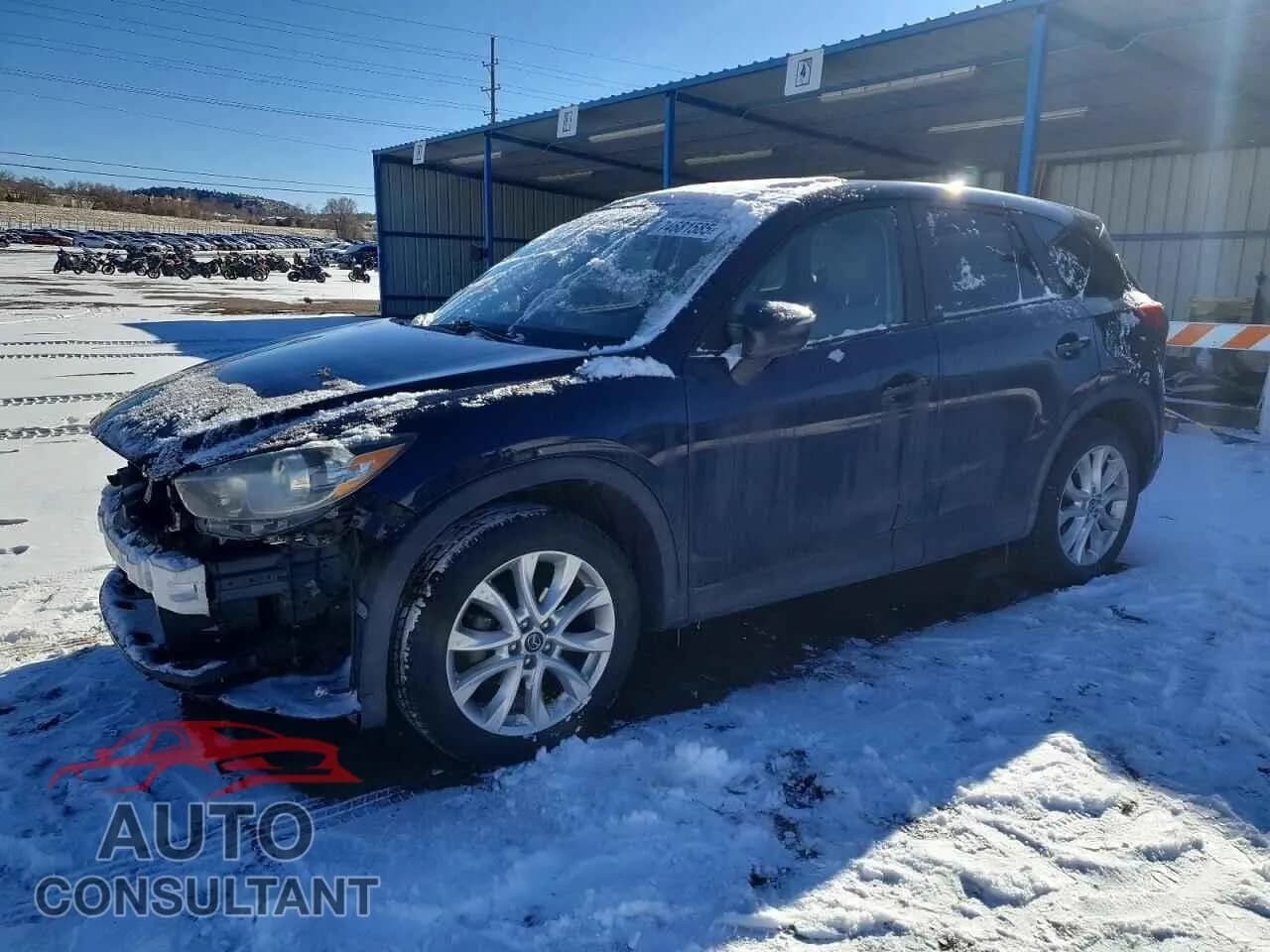 2015 MAZDA CX-5 Damaged VIN JM3KE4DY0F0480817 – front exterior 2015 MAZDA CX-5 Damaged VIN JM3KE4DY0F0480817 – front exterior