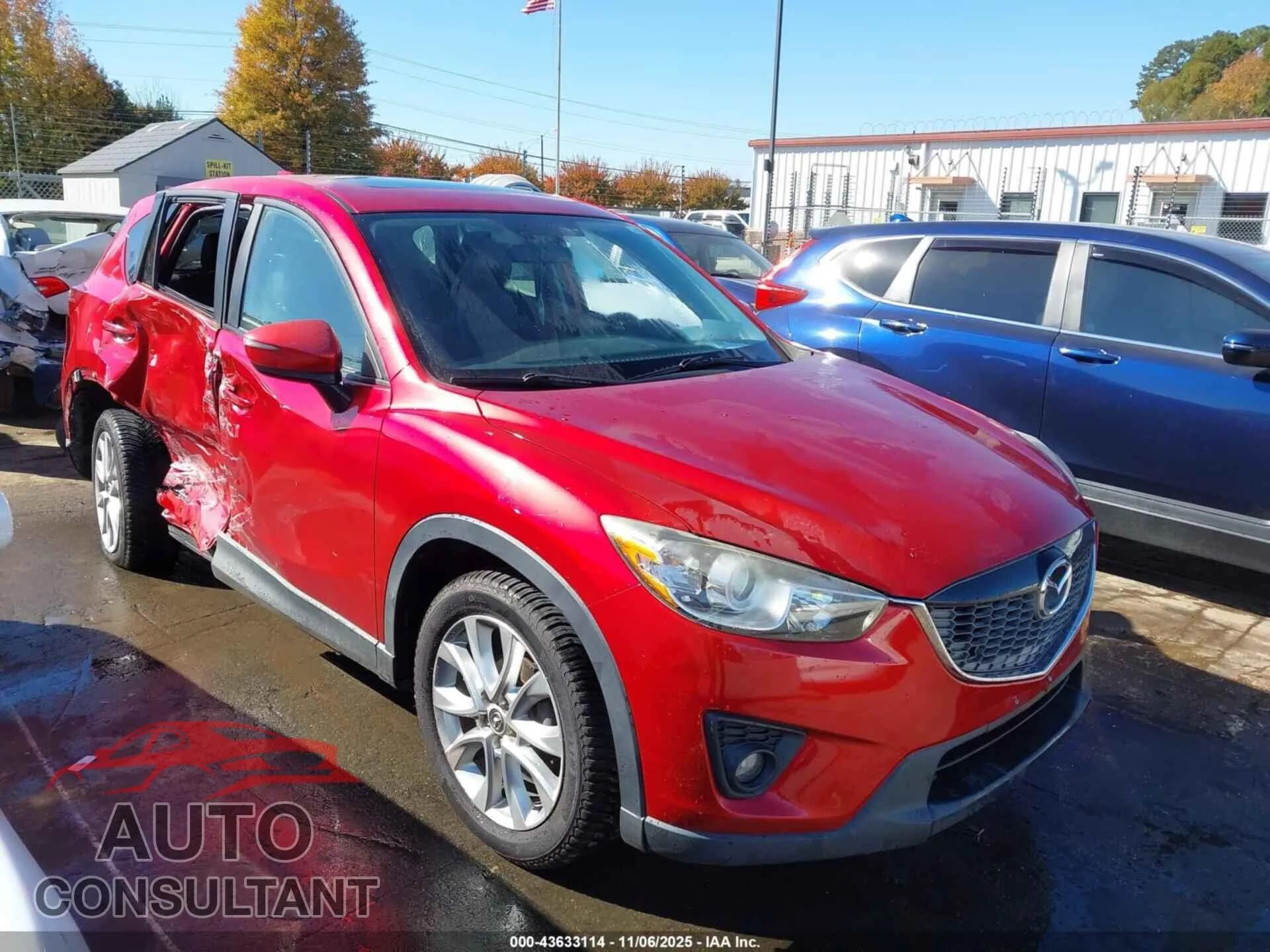 2015 MAZDA CX-5 Damaged VIN JM3KE4DYXF0490545 – front exterior 2015 MAZDA CX-5 Damaged VIN JM3KE4DYXF0490545 – front exterior