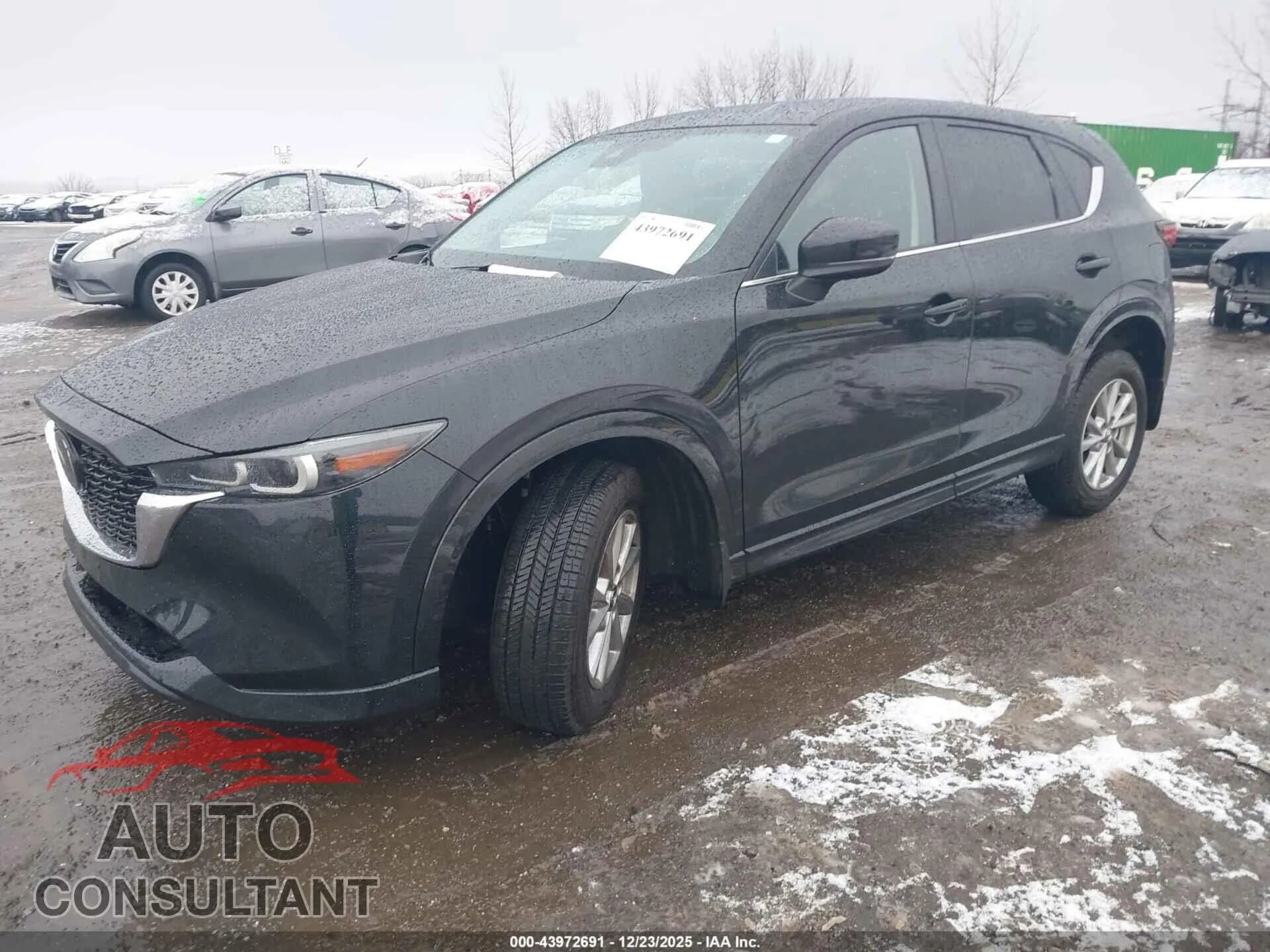 2025 MAZDA CX-5 Damaged VIN JM3KFBBL0S0546527 – rear exterior 2025 MAZDA CX-5 Damaged VIN JM3KFBBL0S0546527 – rear exterior