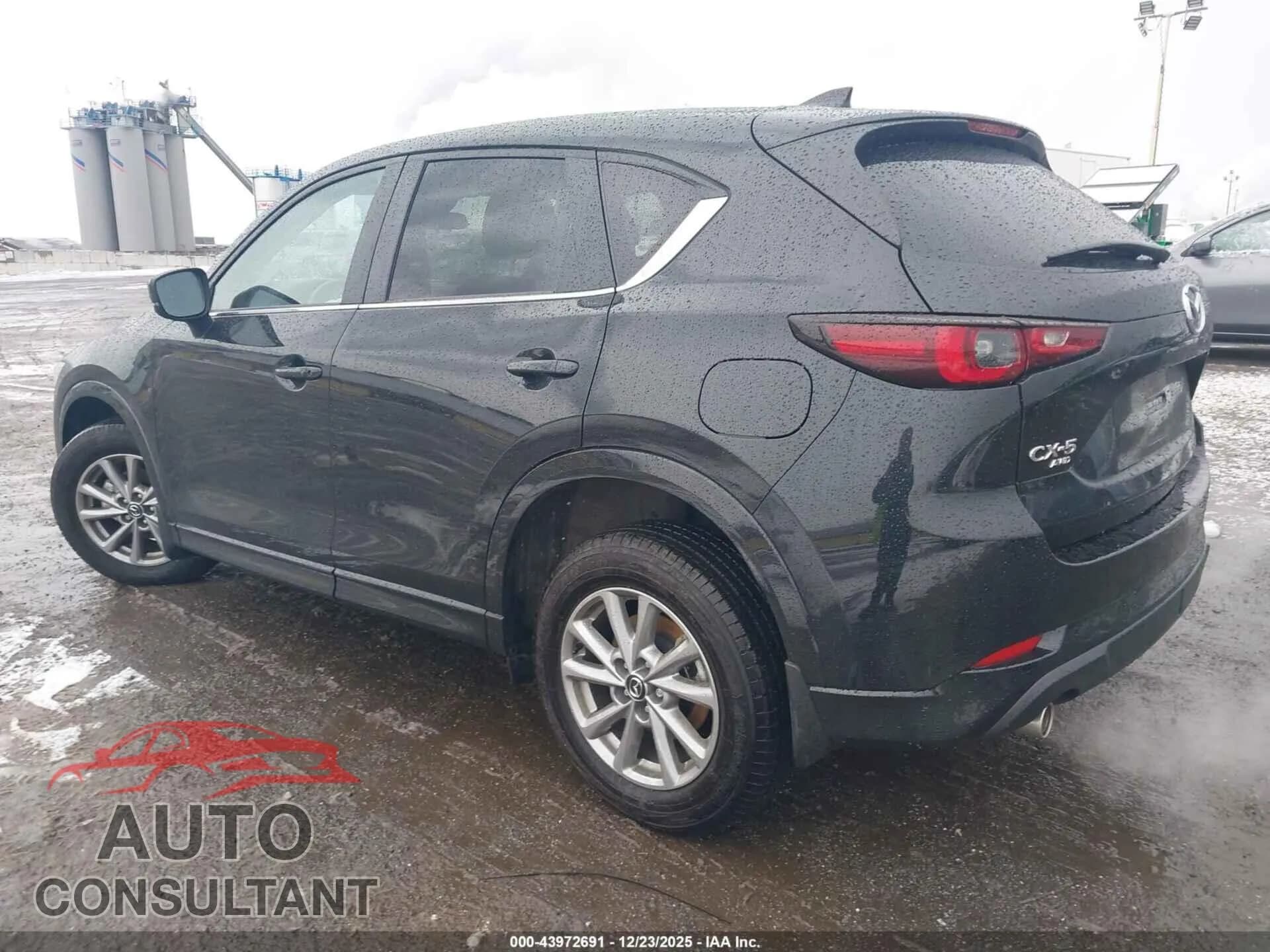 2025 MAZDA CX-5 Damaged VIN JM3KFBBL0S0546527 – side profile 2025 MAZDA CX-5 Damaged VIN JM3KFBBL0S0546527 – side profile