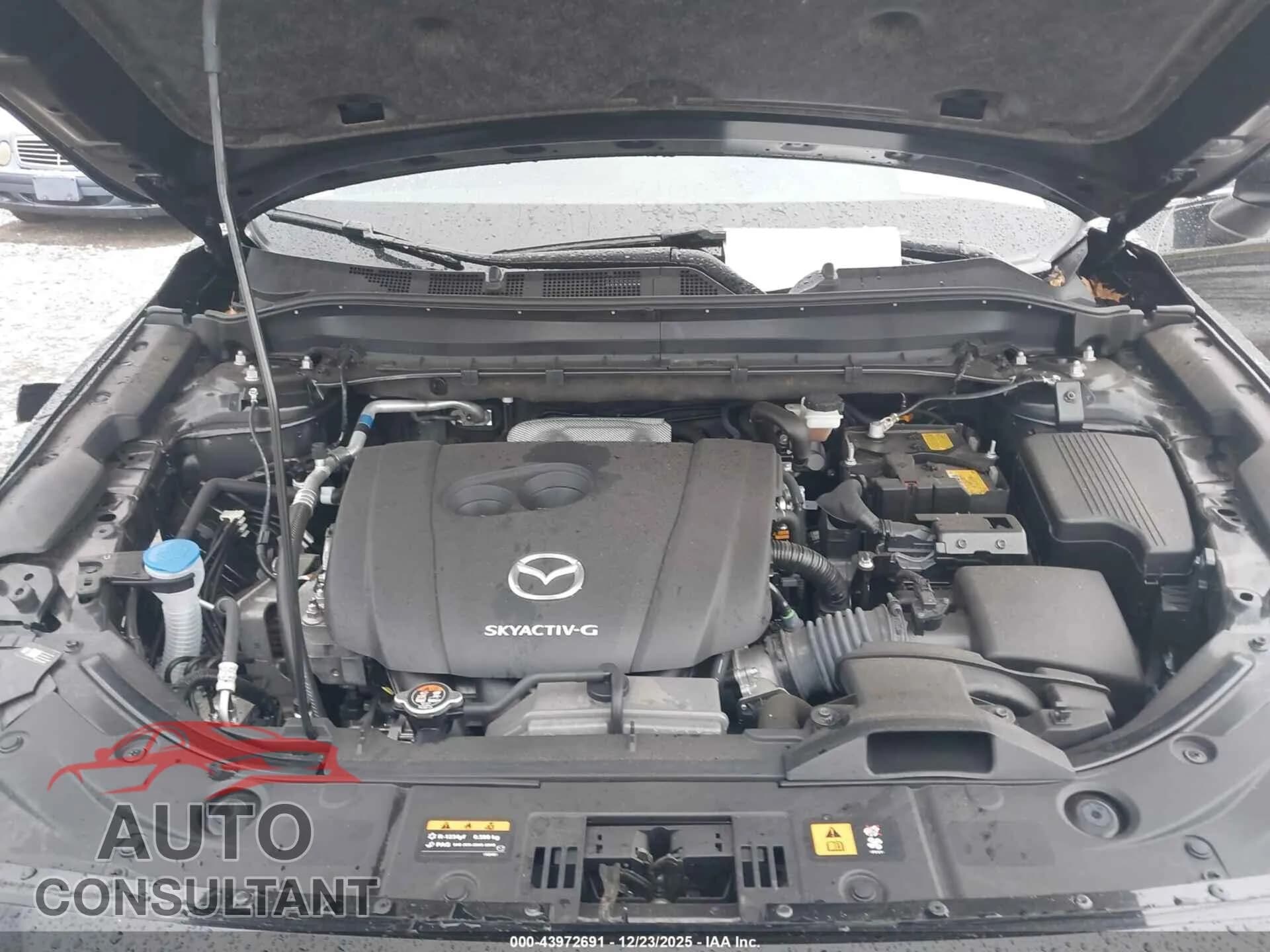 2025 MAZDA CX-5 Damaged VIN JM3KFBBL0S0546527 – odometer reading 2025 MAZDA CX-5 Damaged VIN JM3KFBBL0S0546527 – odometer reading