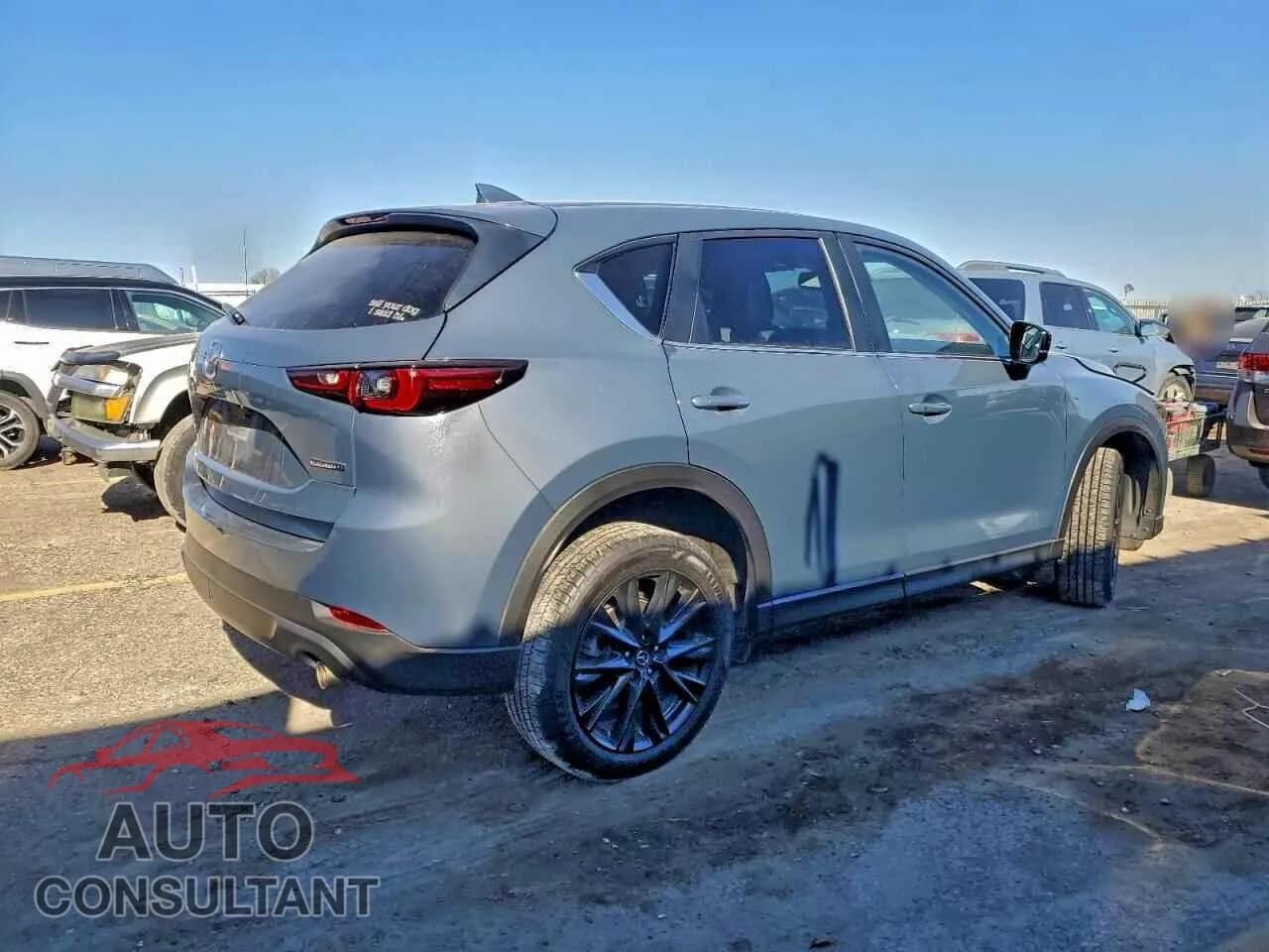 2023 MAZDA CX-5 PREFE Damaged VIN JM3KFBCM5P0154349 – side profile 2023 MAZDA CX-5 PREFE Damaged VIN JM3KFBCM5P0154349 – side profile