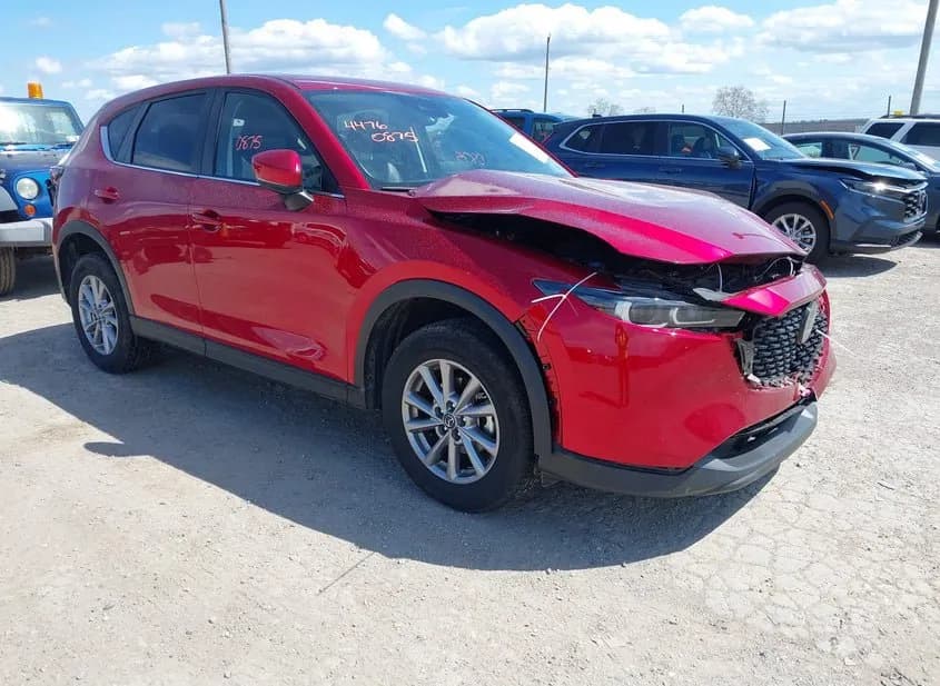 2023 MAZDA CX-5 Used VIN JM3KFBCM8P0125752 – trunk area 2023 MAZDA CX-5 Used VIN JM3KFBCM8P0125752 – trunk area