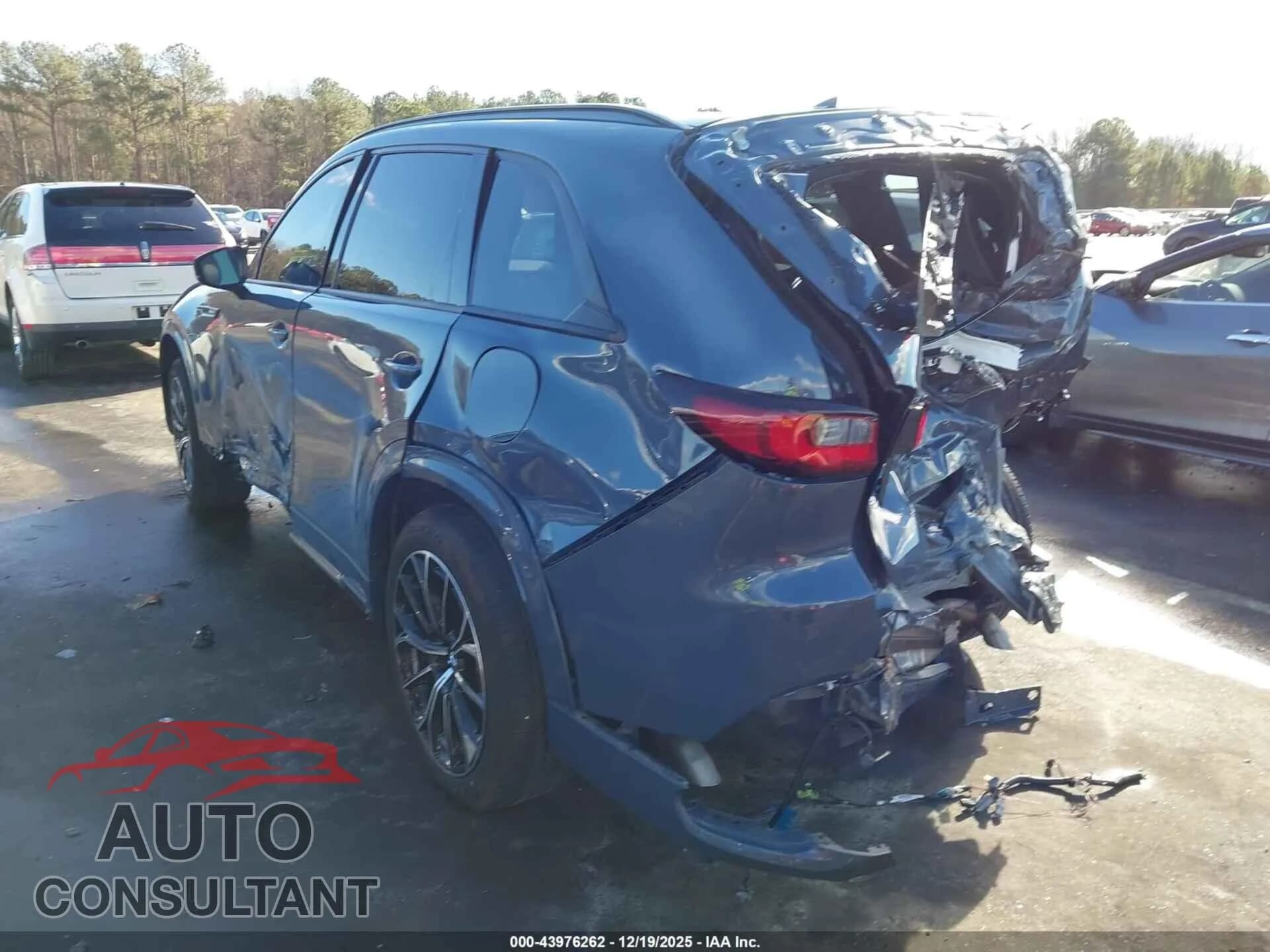 2025 MAZDA CX-70 Damaged VIN JM3KJEHC9S1107005 – side profile 2025 MAZDA CX-70 Damaged VIN JM3KJEHC9S1107005 – side profile