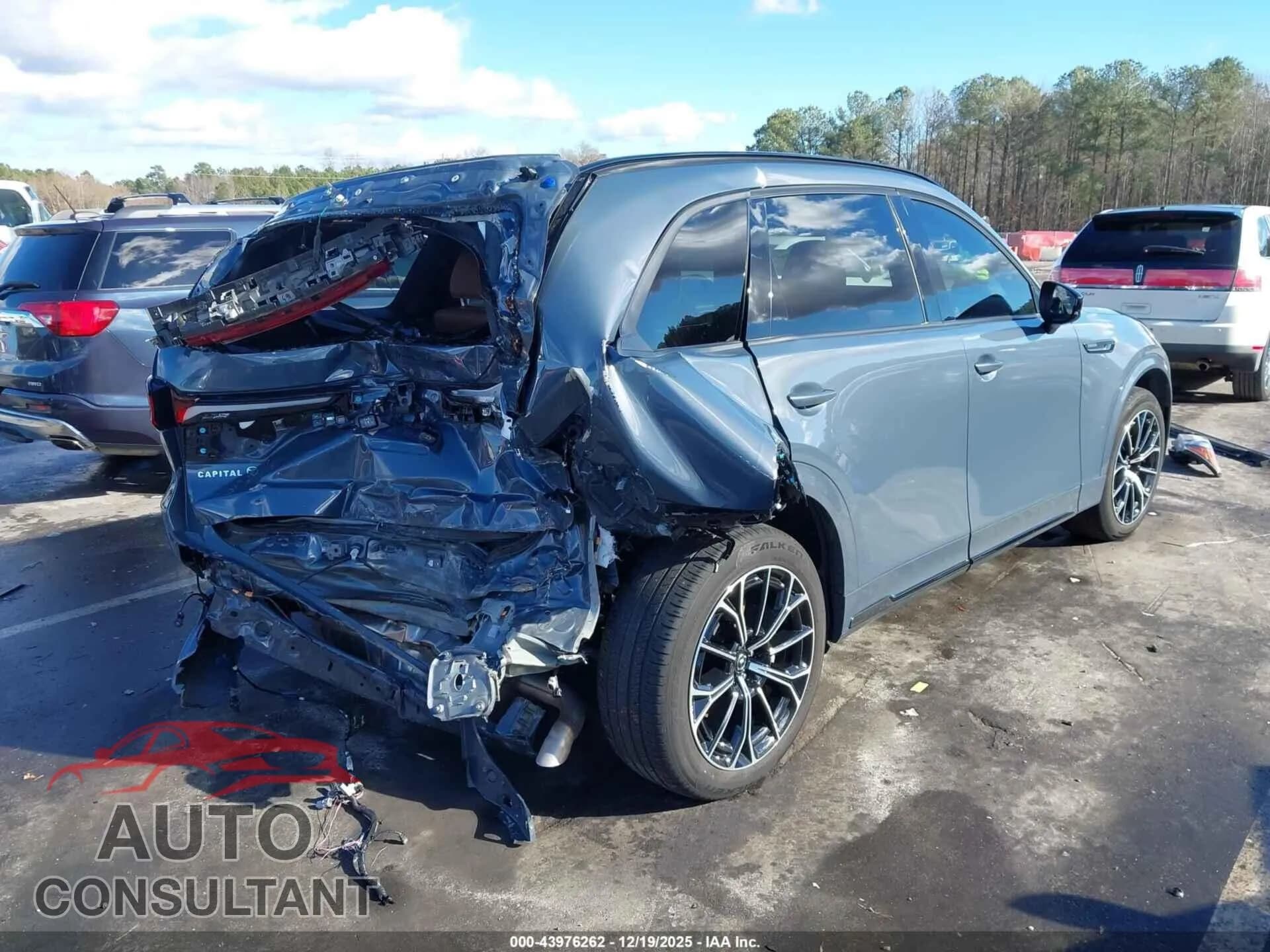 2025 MAZDA CX-70 Damaged VIN JM3KJEHC9S1107005 – dashboard 2025 MAZDA CX-70 Damaged VIN JM3KJEHC9S1107005 – dashboard