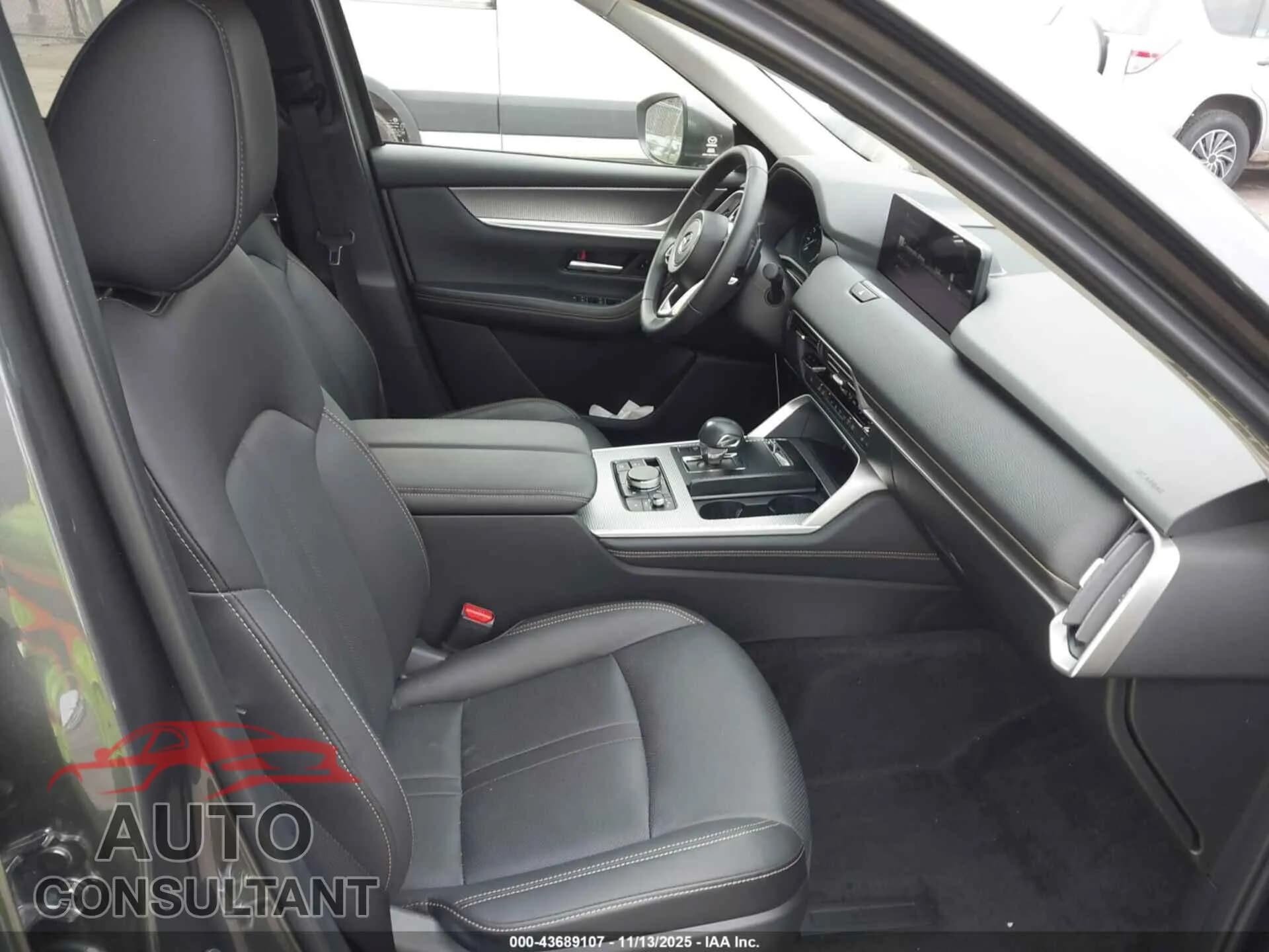 2025 MAZDA CX-90 Damaged VIN JM3KKBHDXS1226539 – interior seats 2025 MAZDA CX-90 Damaged VIN JM3KKBHDXS1226539 – interior seats