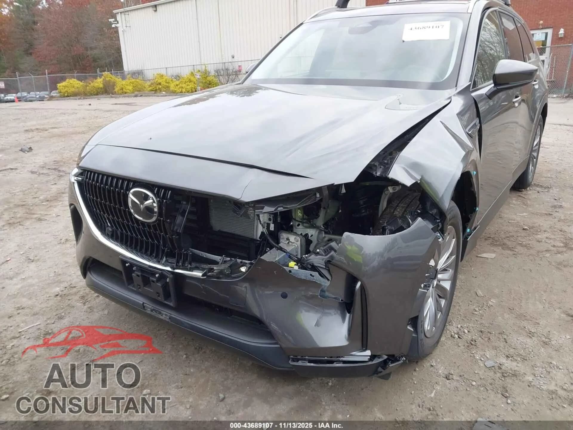 2025 MAZDA CX-90 Damaged VIN JM3KKBHDXS1226539 – engine bay 2025 MAZDA CX-90 Damaged VIN JM3KKBHDXS1226539 – engine bay
