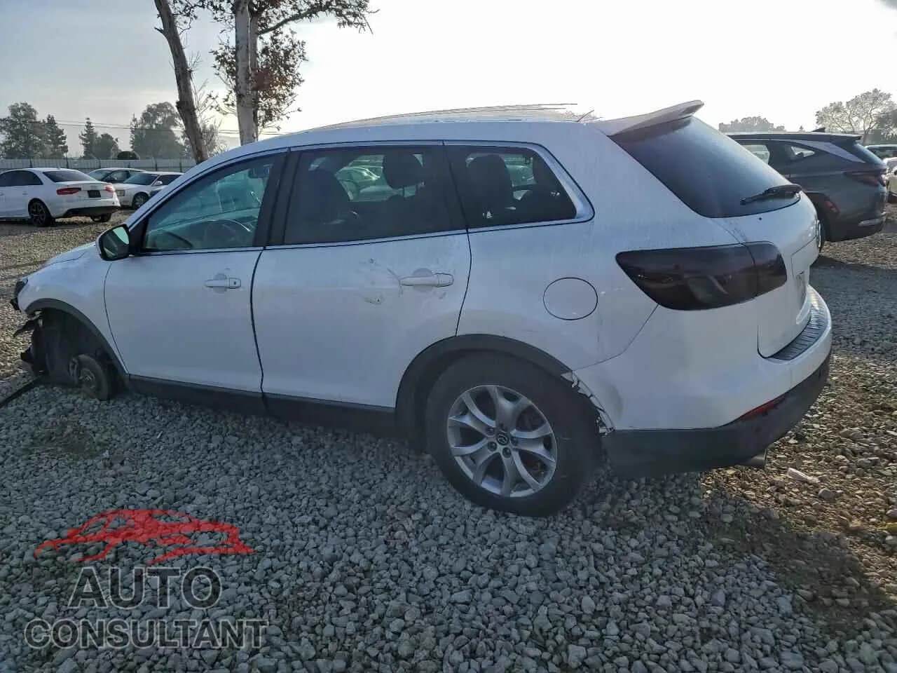 2014 MAZDA CX-9 Damaged VIN JM3TB2CV9E0446303 – rear exterior 2014 MAZDA CX-9 Damaged VIN JM3TB2CV9E0446303 – rear exterior