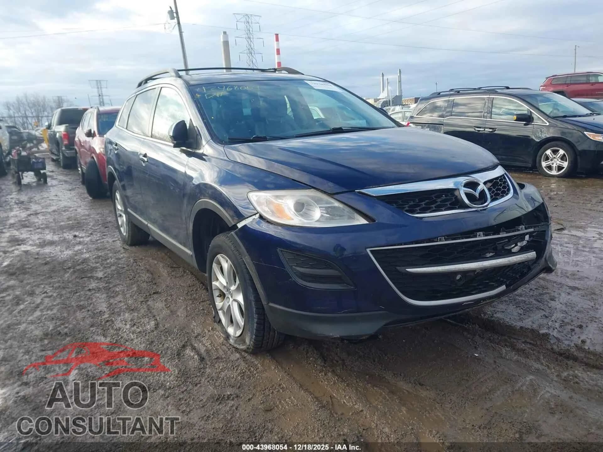 2012 MAZDA CX-9 Damaged VIN JM3TB3CA3C0352787 – front exterior 2012 MAZDA CX-9 Damaged VIN JM3TB3CA3C0352787 – front exterior