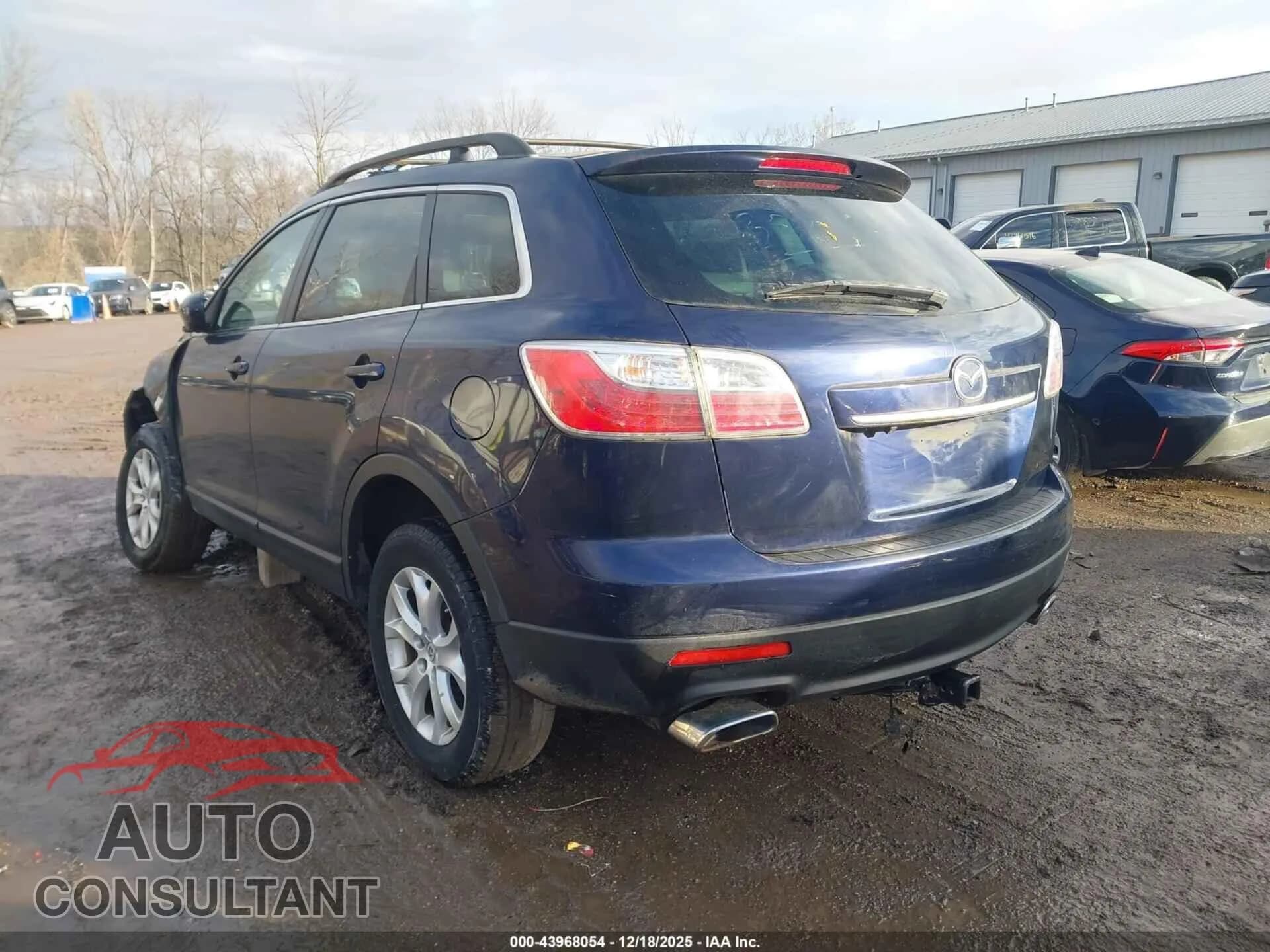 2012 MAZDA CX-9 Damaged VIN JM3TB3CA3C0352787 – side profile 2012 MAZDA CX-9 Damaged VIN JM3TB3CA3C0352787 – side profile