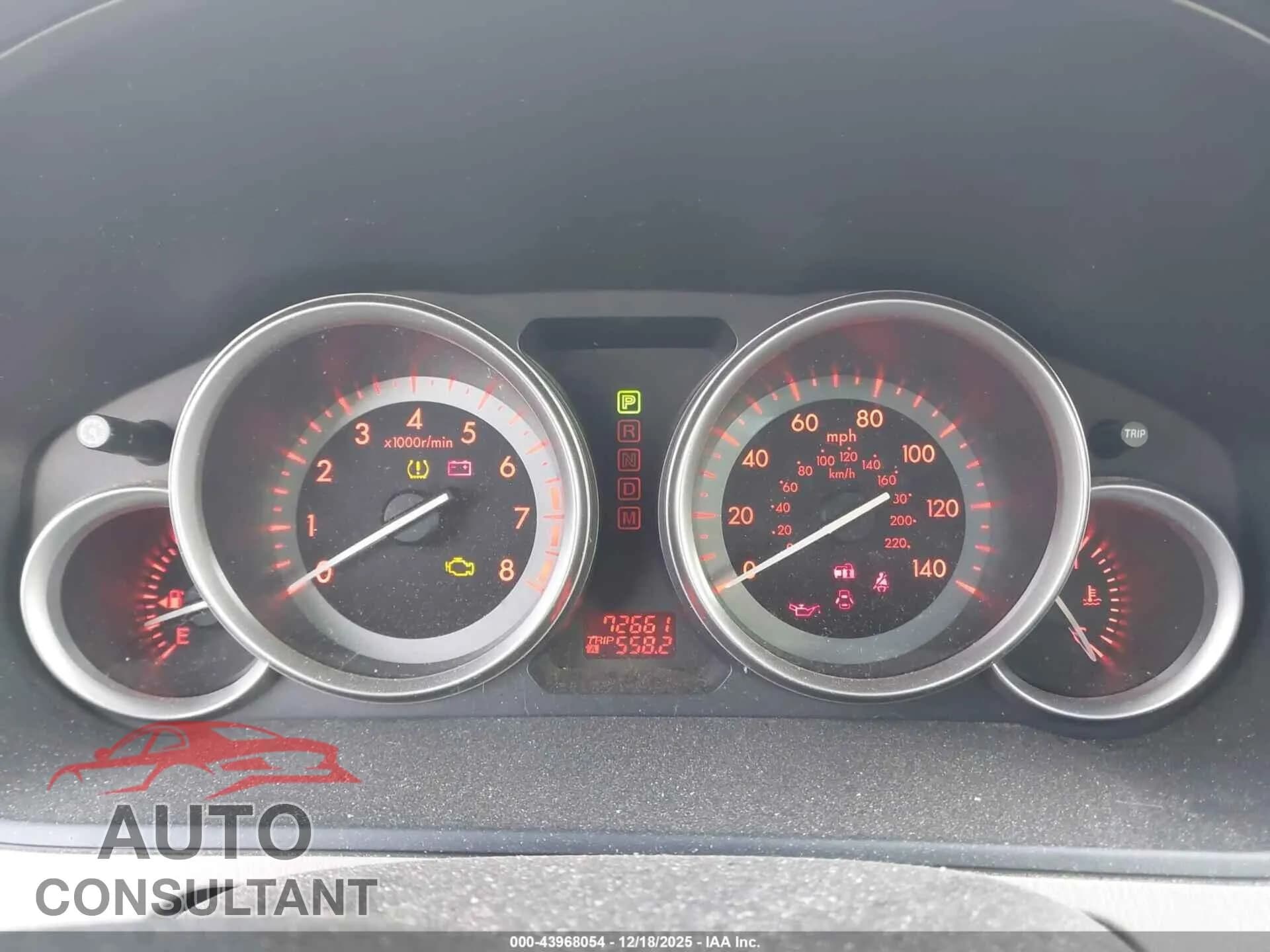 2012 MAZDA CX-9 Damaged VIN JM3TB3CA3C0352787 – exterior detail 2012 MAZDA CX-9 Damaged VIN JM3TB3CA3C0352787 – exterior detail