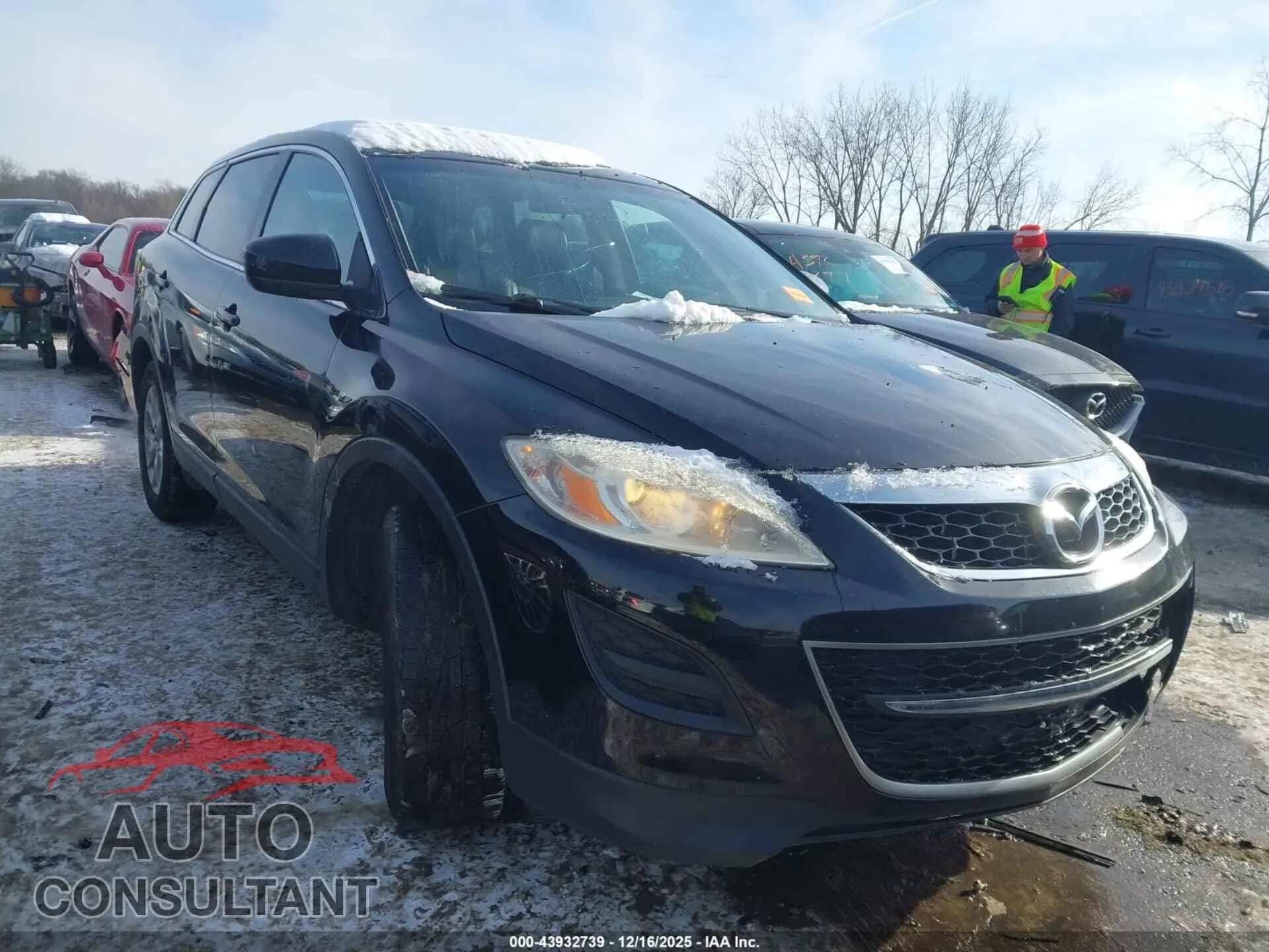 2012 MAZDA CX-9 Damaged VIN JM3TB3CA3C0368813 – front exterior 2012 MAZDA CX-9 Damaged VIN JM3TB3CA3C0368813 – front exterior