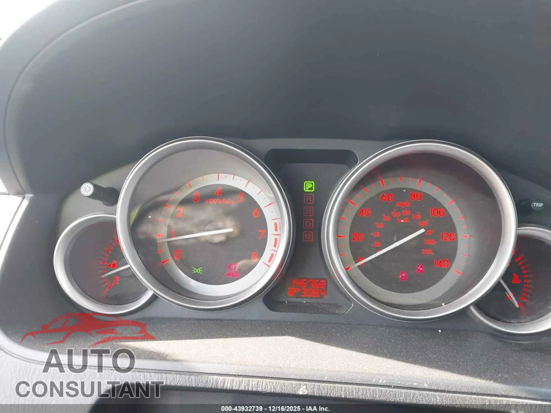 2012 MAZDA CX-9 Damaged VIN JM3TB3CA3C0368813 – exterior detail 2012 MAZDA CX-9 Damaged VIN JM3TB3CA3C0368813 – exterior detail