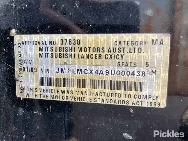 2009 Mitsubishi Lancer Used VIN JMFLMCX4A9U000438 – photo 22 2009 Mitsubishi Lancer Used VIN JMFLMCX4A9U000438 – photo 22