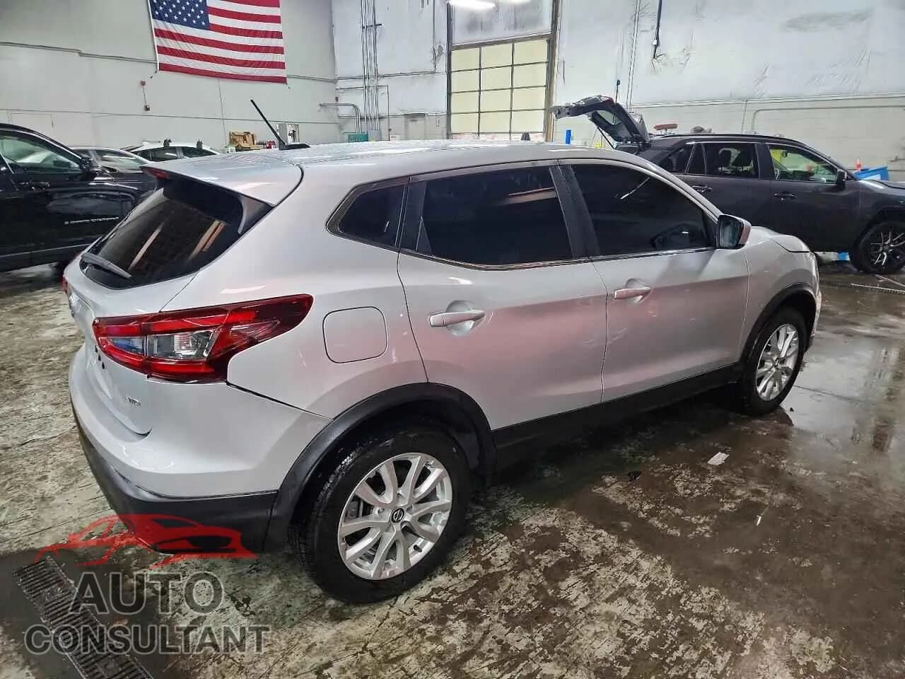2021 NISSAN ROGUE Damaged VIN JN1BJ1AW9MW663362 – side profile 2021 NISSAN ROGUE Damaged VIN JN1BJ1AW9MW663362 – side profile