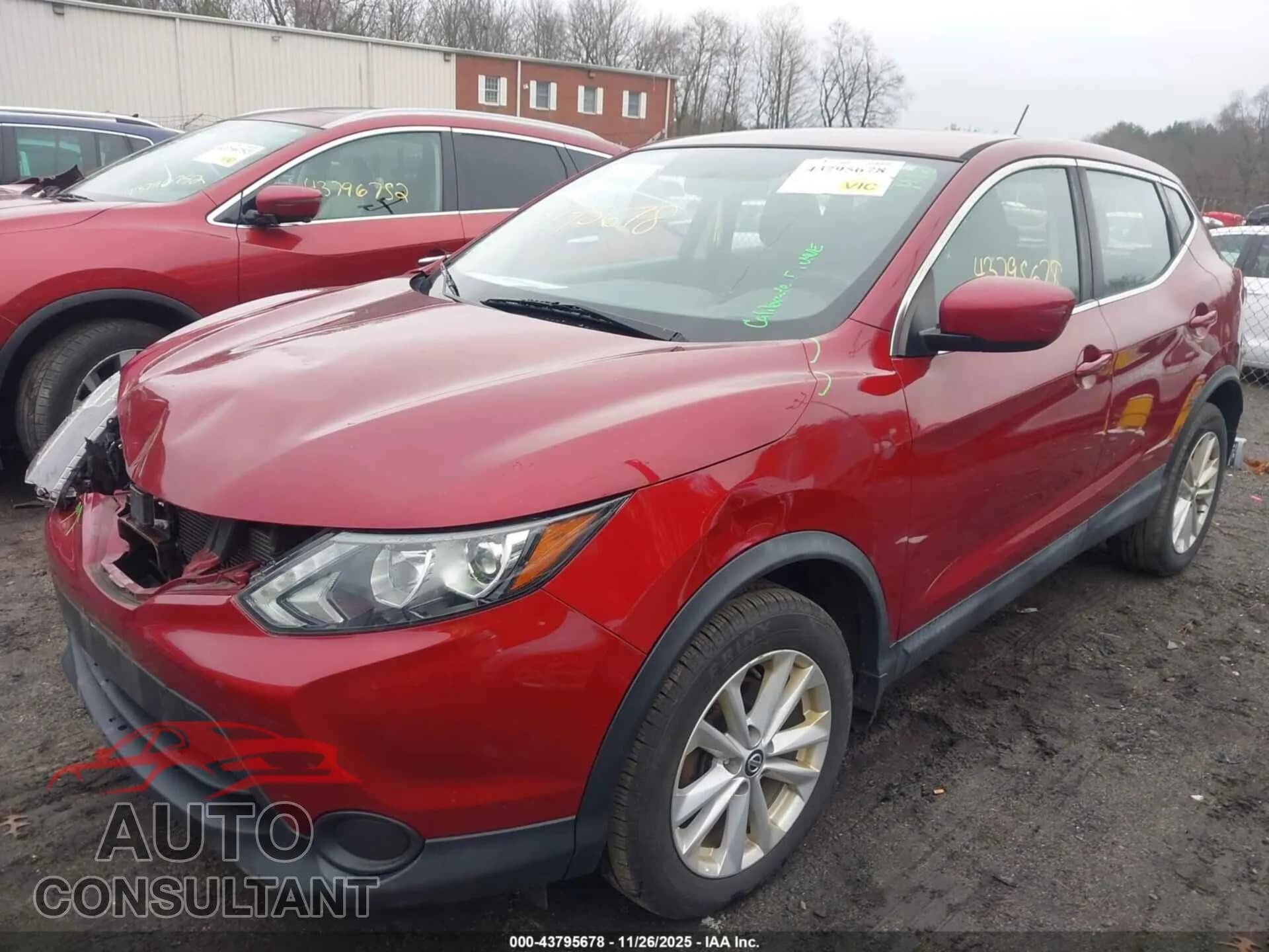 2019 NISSAN ROGUE SPORT Damaged VIN JN1BJ1CR7KW324202 – rear exterior 2019 NISSAN ROGUE SPORT Damaged VIN JN1BJ1CR7KW324202 – rear exterior