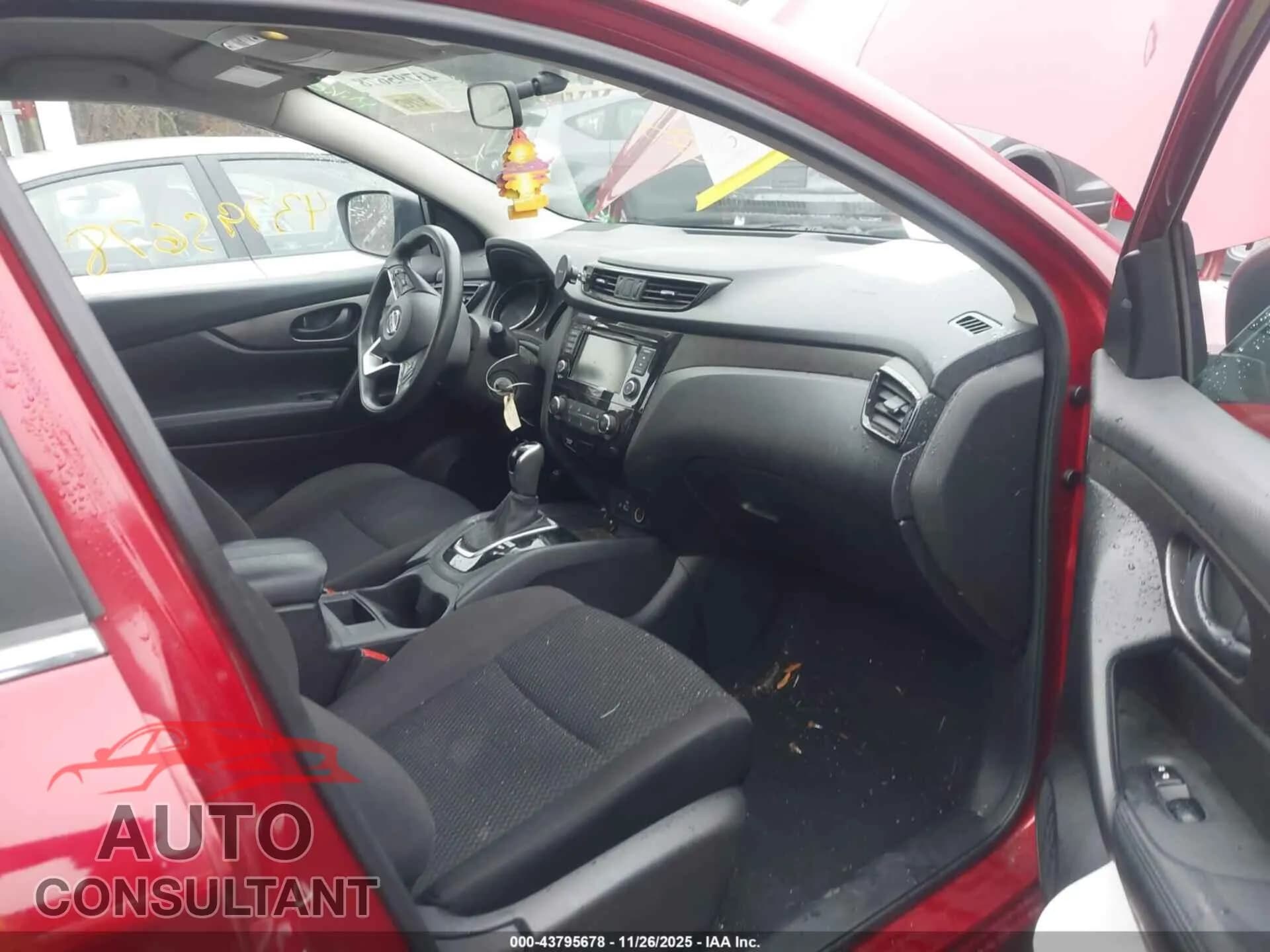 2019 NISSAN ROGUE SPORT Damaged VIN JN1BJ1CR7KW324202 – interior seats 2019 NISSAN ROGUE SPORT Damaged VIN JN1BJ1CR7KW324202 – interior seats