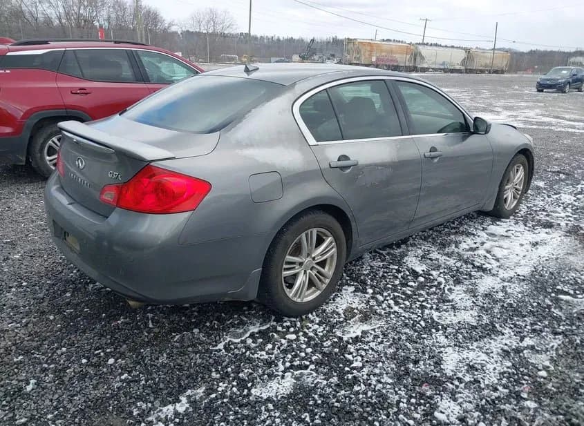 2012 INFINITI G37 Used VIN JN1CV6AR4CM671704 – rear exterior 2012 INFINITI G37 Used VIN JN1CV6AR4CM671704 – rear exterior