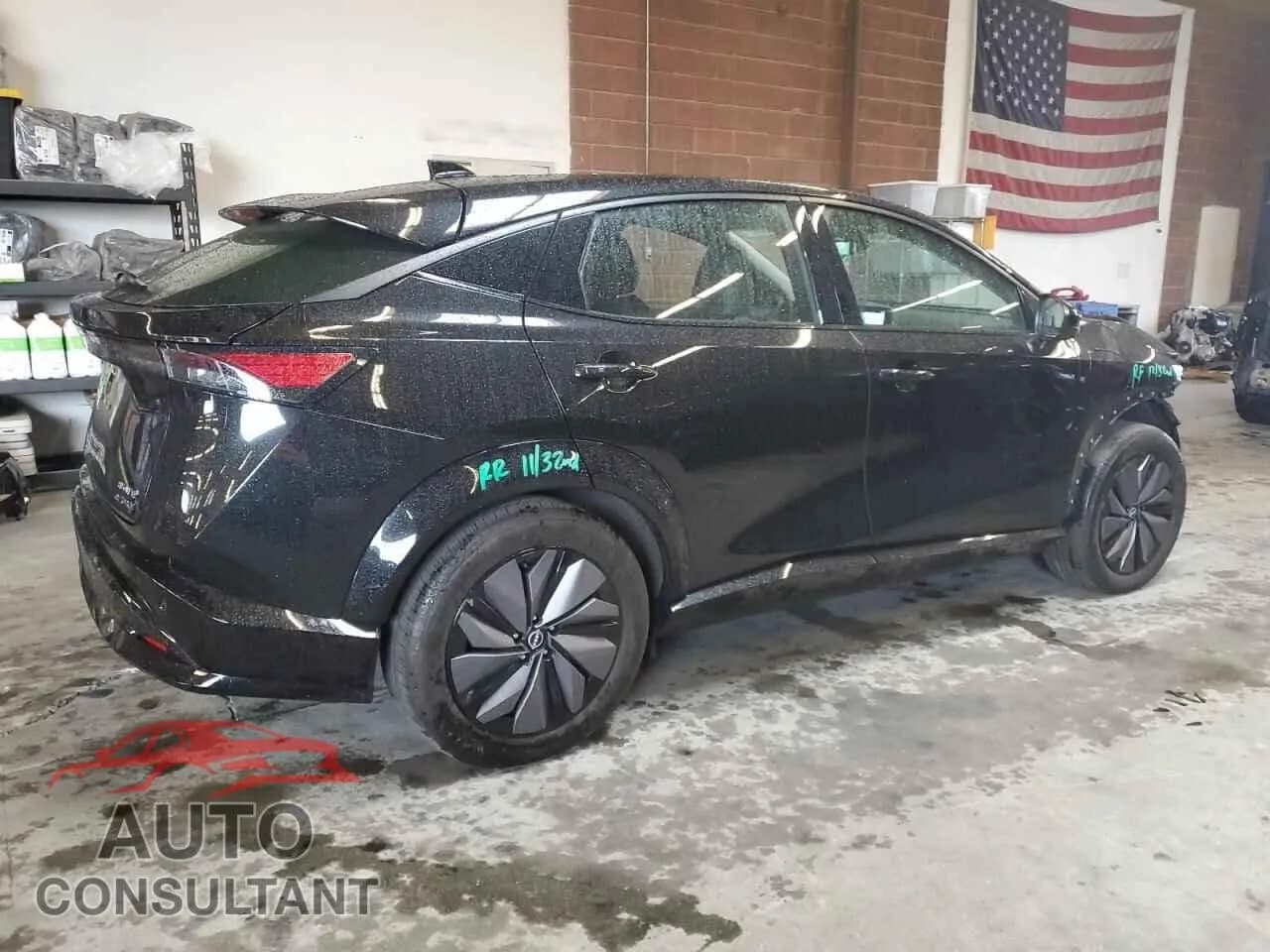 2024 NISSAN ARIYA EVOL Damaged VIN JN1DF0BB2RM733772 – side profile 2024 NISSAN ARIYA EVOL Damaged VIN JN1DF0BB2RM733772 – side profile