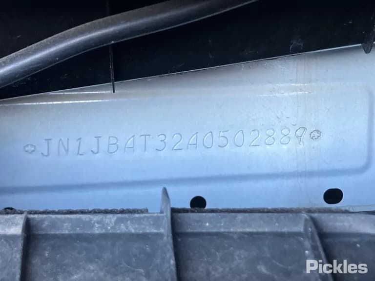 2016 Nissan X-Trail Used VIN JN1JBAT32A0502889 – undercarriage 2016 Nissan X-Trail Used VIN JN1JBAT32A0502889 – undercarriage