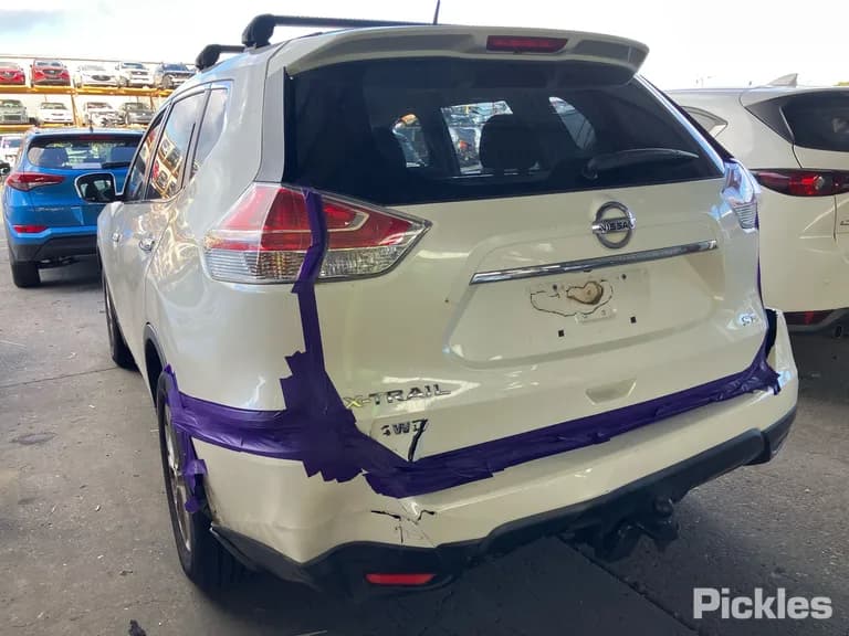 2014 Nissan X-Trail Used VIN JN1TBNT32A0001011 – trunk area 2014 Nissan X-Trail Used VIN JN1TBNT32A0001011 – trunk area