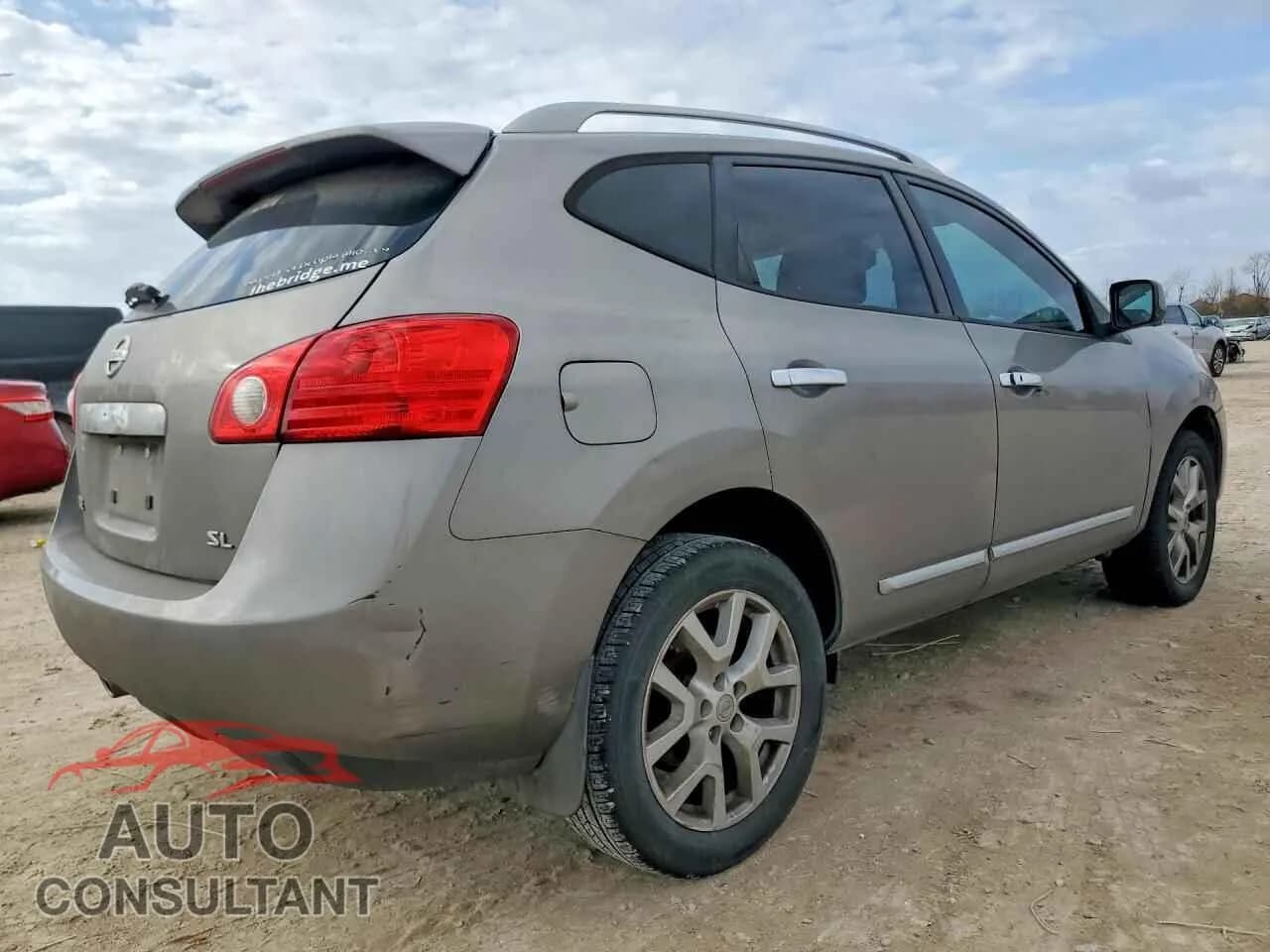 2013 NISSAN ROGUE Damaged VIN JN8AS5MT2DW506307 – side profile 2013 NISSAN ROGUE Damaged VIN JN8AS5MT2DW506307 – side profile