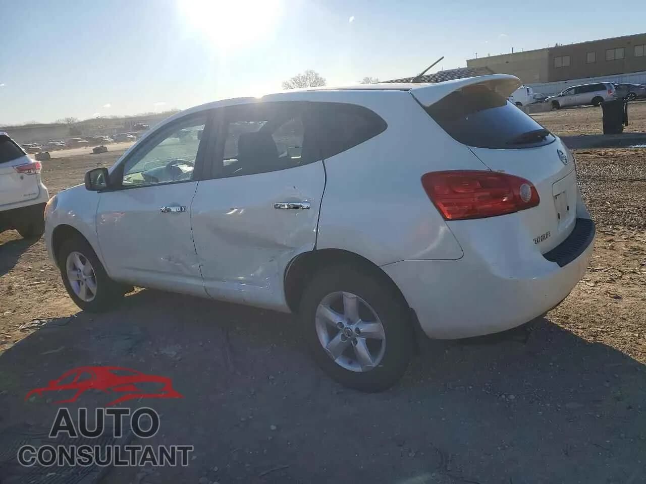2010 NISSAN ROGUE Damaged VIN JN8AS5MV7AW613012 – rear exterior 2010 NISSAN ROGUE Damaged VIN JN8AS5MV7AW613012 – rear exterior