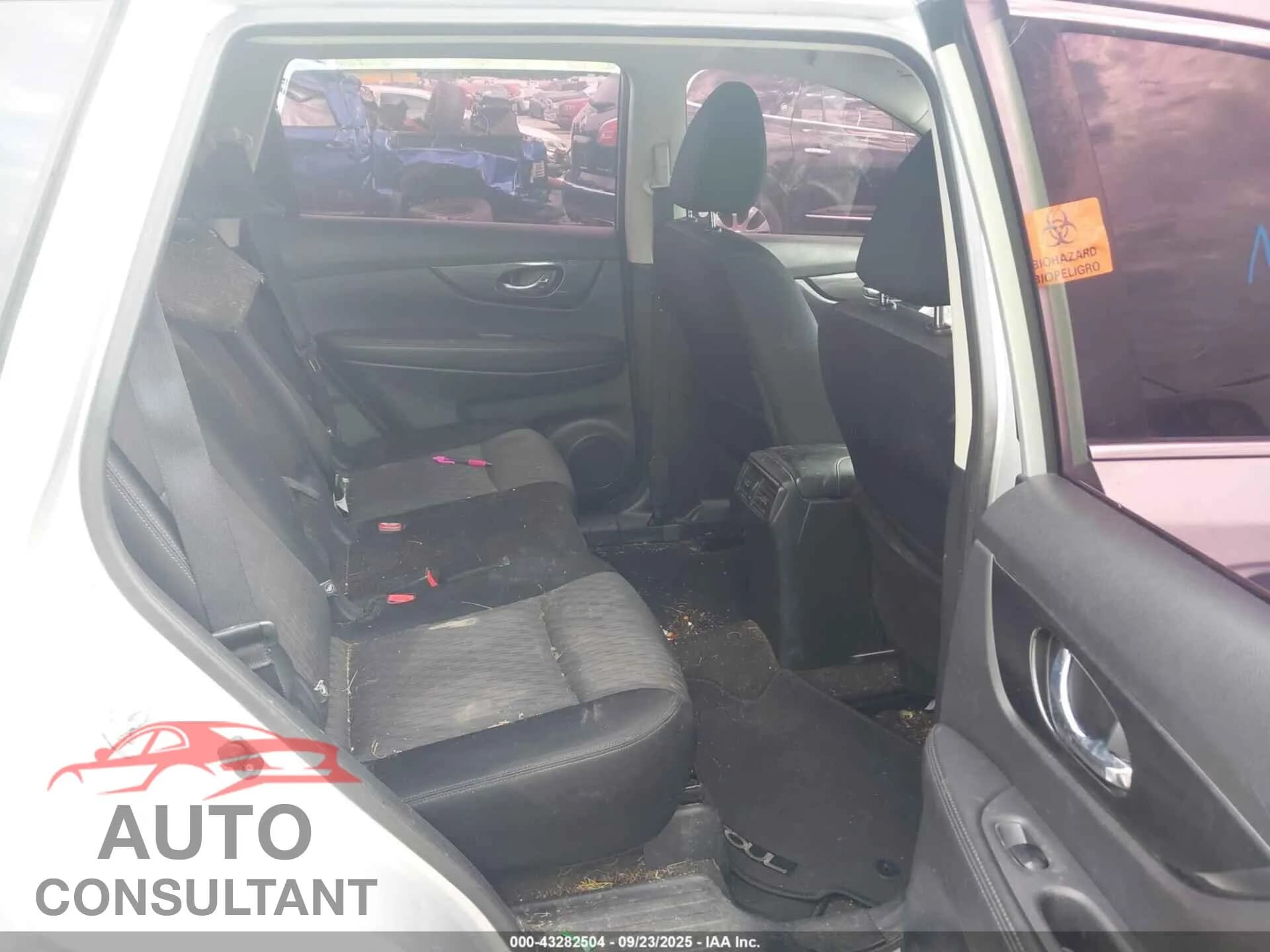 2017 NISSAN ROGUE Used VIN JN8AT2MV1HW275421 – undercarriage 2017 NISSAN ROGUE Used VIN JN8AT2MV1HW275421 – undercarriage