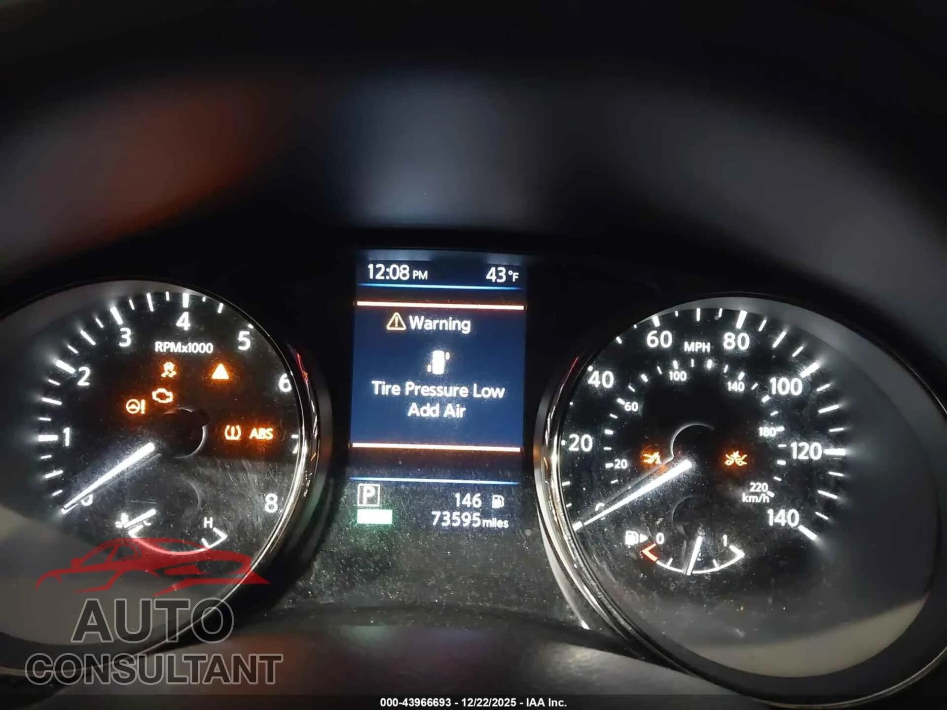 2020 NISSAN ROGUE Damaged VIN JN8AT2MV1LW116715 – exterior detail 2020 NISSAN ROGUE Damaged VIN JN8AT2MV1LW116715 – exterior detail