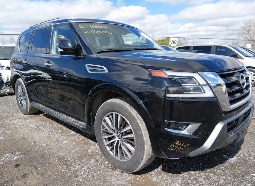 2024 NISSAN Armada Used VIN JN8AY2BB5R9853725 – front exterior 2024 NISSAN Armada Used VIN JN8AY2BB5R9853725 – front exterior