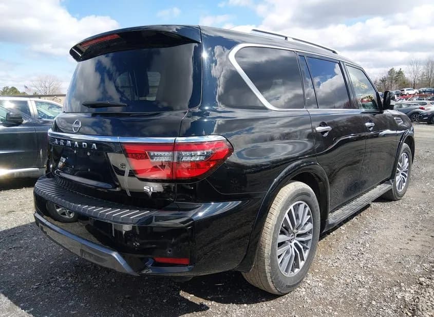 2024 NISSAN Armada Used VIN JN8AY2BB5R9853725 – engine bay 2024 NISSAN Armada Used VIN JN8AY2BB5R9853725 – engine bay