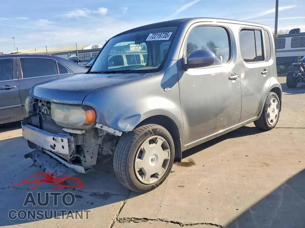 2012 NISSAN CUBE Damaged VIN JN8AZ2KR1CT253918 – front exterior 2012 NISSAN CUBE Damaged VIN JN8AZ2KR1CT253918 – front exterior