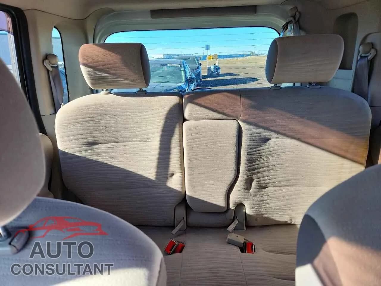 2011 NISSAN CUBE Damaged VIN JN8AZ2KR6BT211114 – odometer reading 2011 NISSAN CUBE Damaged VIN JN8AZ2KR6BT211114 – odometer reading