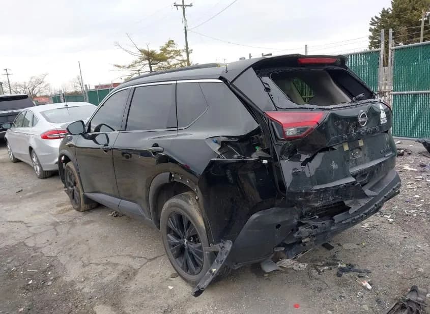 2023 NISSAN Rogue Used VIN JN8BT3BB0PW203319 – trunk area 2023 NISSAN Rogue Used VIN JN8BT3BB0PW203319 – trunk area