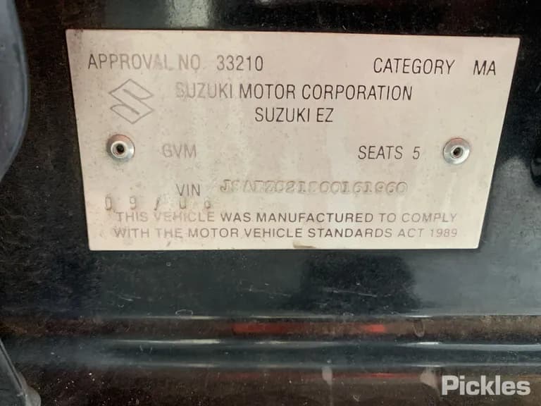 2006 Suzuki Swift Used VIN JSAEZC21S00161960 – photo 16 2006 Suzuki Swift Used VIN JSAEZC21S00161960 – photo 16