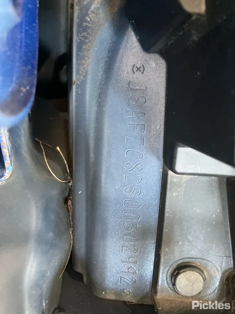 2014 Suzuki Swift Used VIN JSAFZC82S00302992 – trunk area 2014 Suzuki Swift Used VIN JSAFZC82S00302992 – trunk area