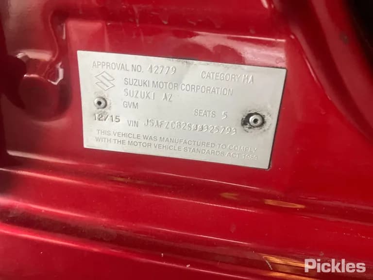 2015 Suzuki Swift Used VIN JSAFZC82S00325793 – photo 11 2015 Suzuki Swift Used VIN JSAFZC82S00325793 – photo 11