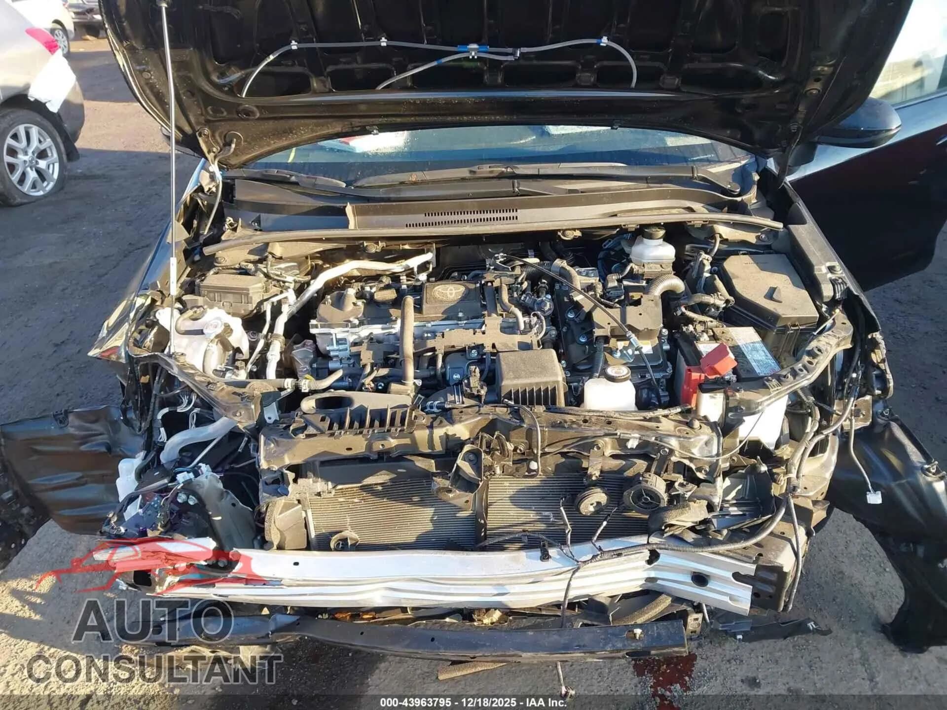 2025 TOYOTA COROLLA Damaged VIN JTDBCMFE7S3096415 – odometer reading 2025 TOYOTA COROLLA Damaged VIN JTDBCMFE7S3096415 – odometer reading