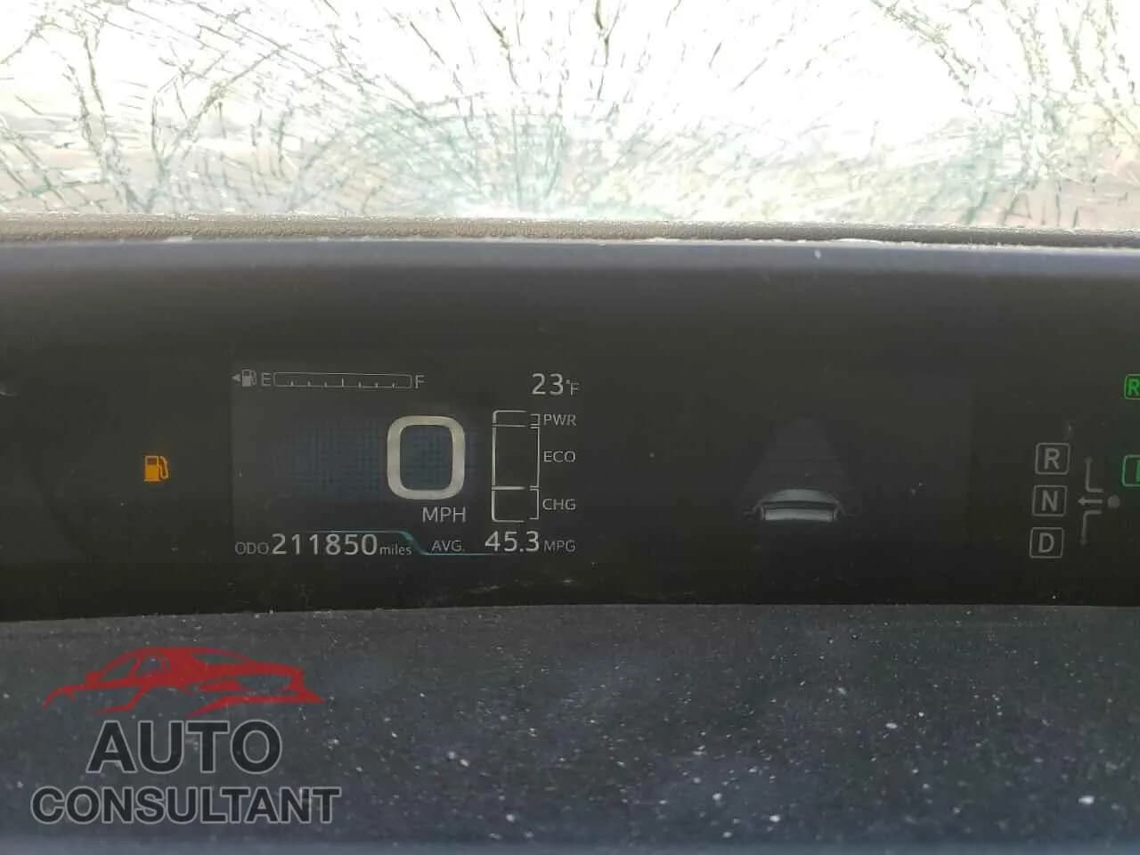 2016 TOYOTA PRIUS Damaged VIN JTDKBRFU4G3508692 – trunk area 2016 TOYOTA PRIUS Damaged VIN JTDKBRFU4G3508692 – trunk area