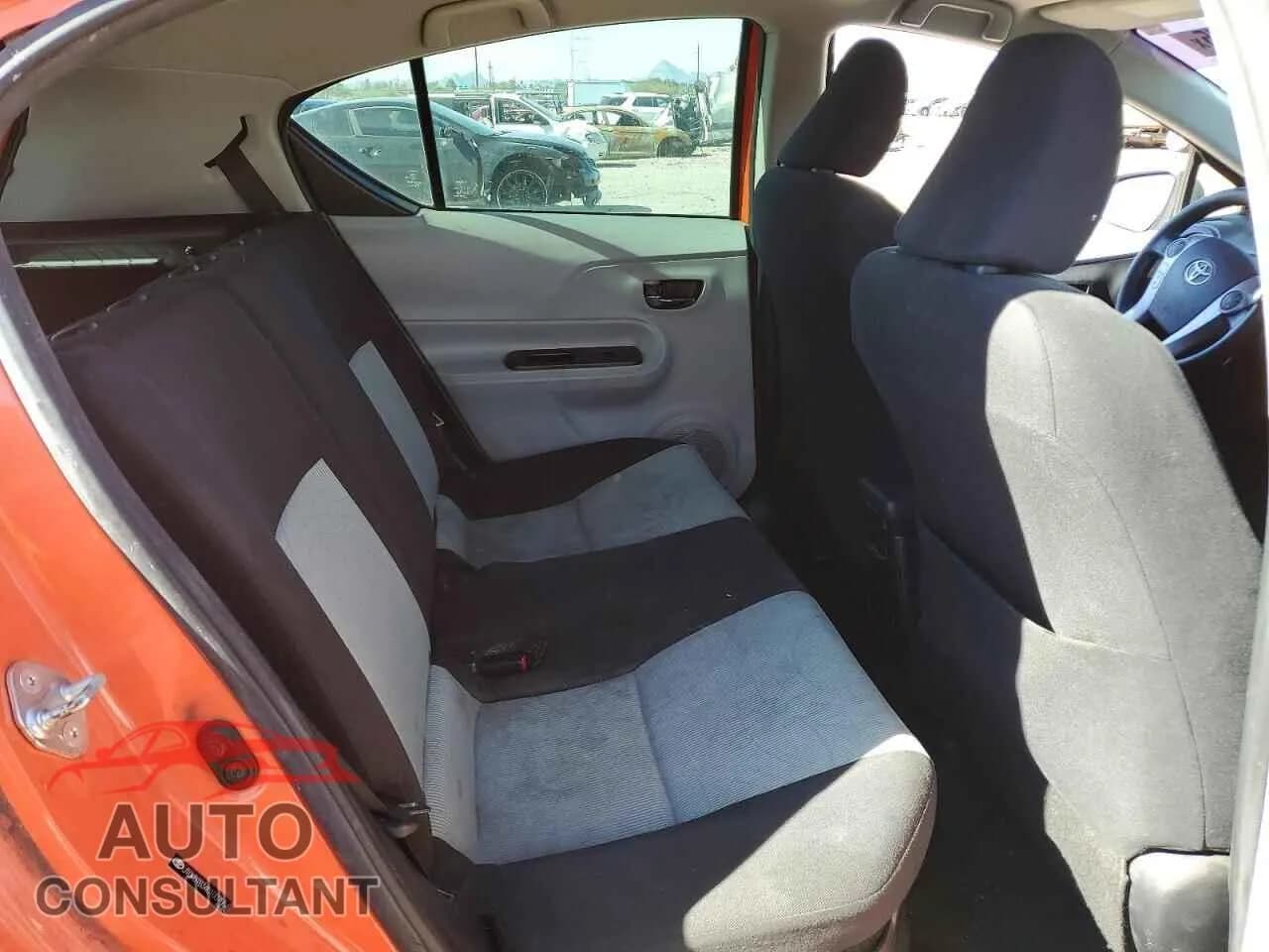 2012 TOYOTA PRIUS Damaged VIN JTDKDTB34C1007554 – odometer reading 2012 TOYOTA PRIUS Damaged VIN JTDKDTB34C1007554 – odometer reading